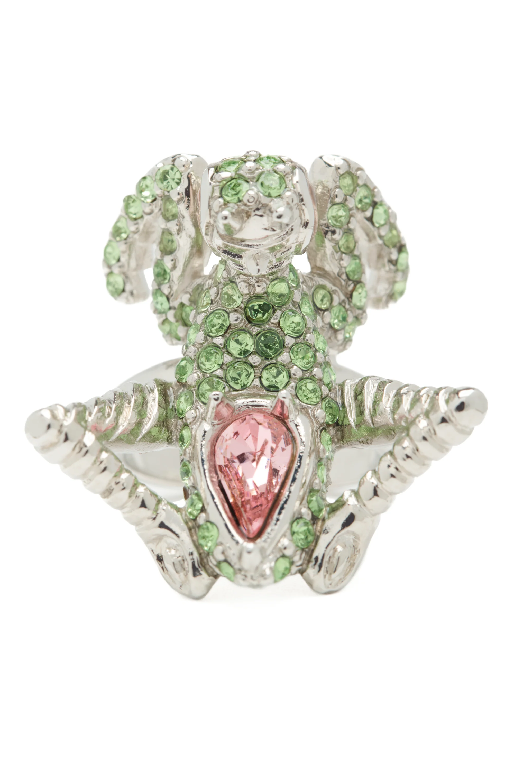 APPLE PINK MANTIS RING
