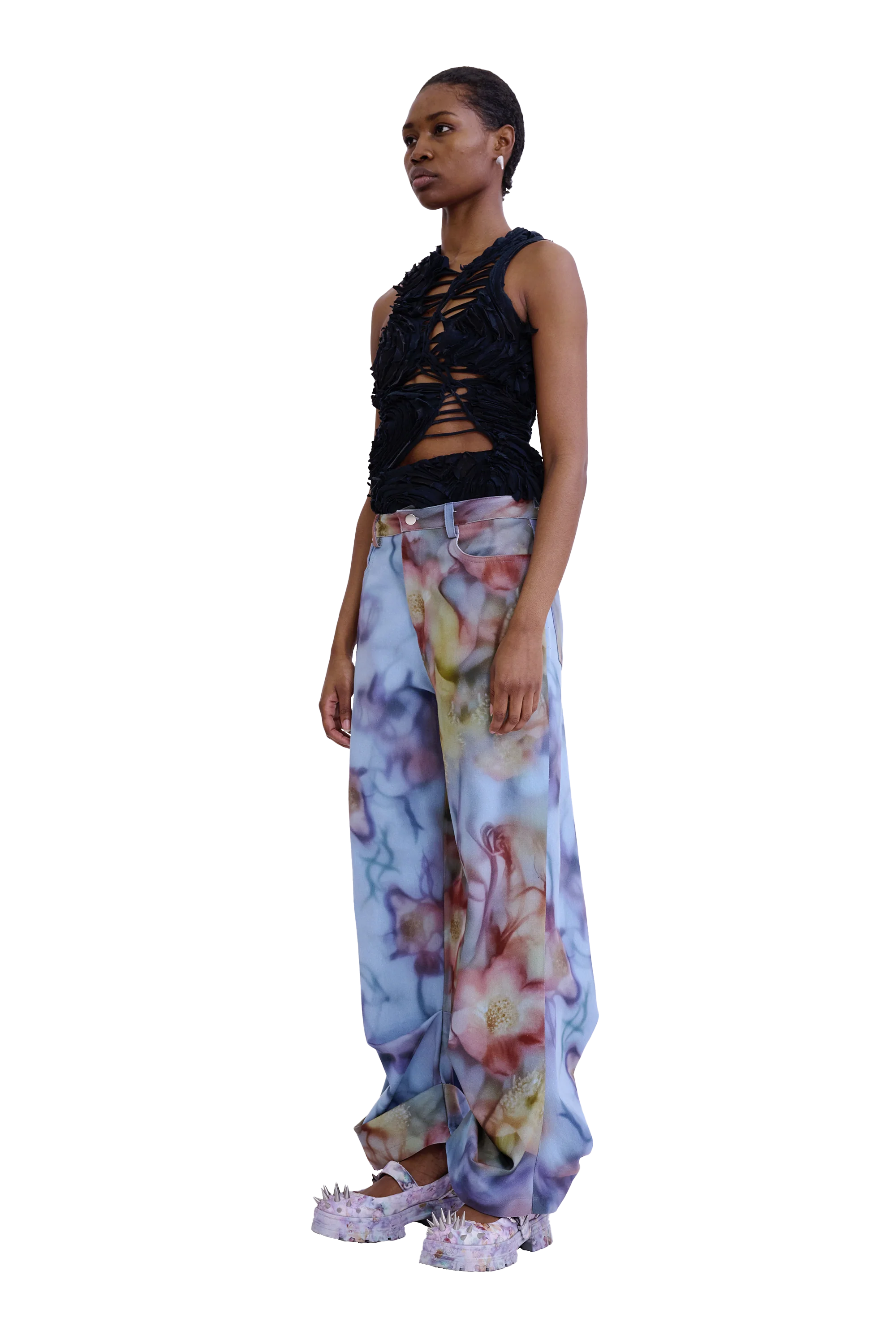 BARBED FLORAL DANTE JEAN - Image 4