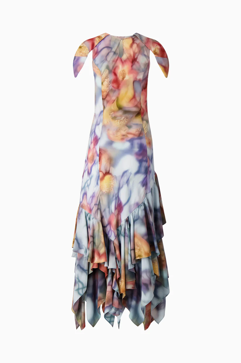 BARBED FLORAL HILLARY DRESS - Image 3