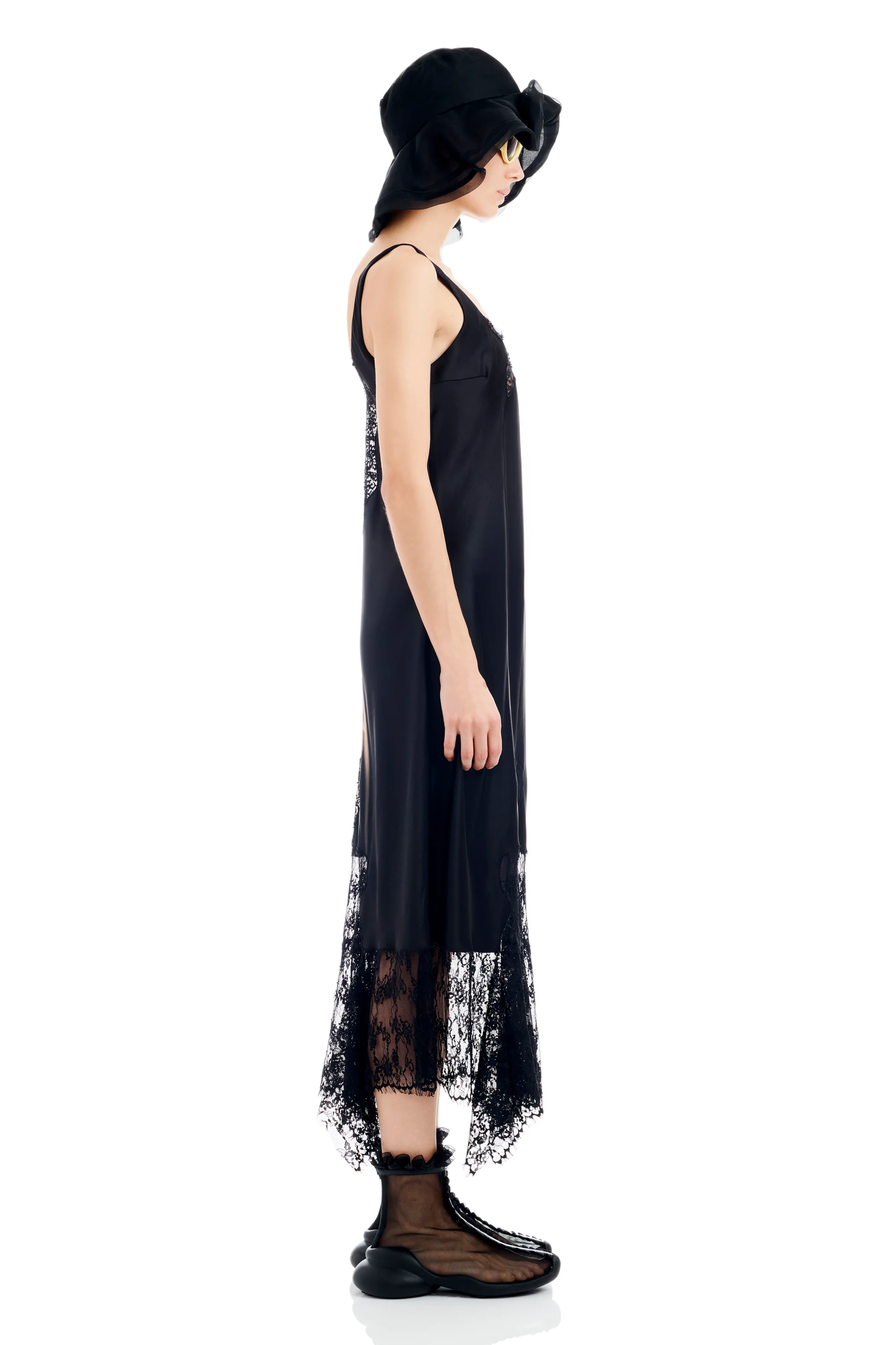 BLACK ANEMONE DRESS - Image 3