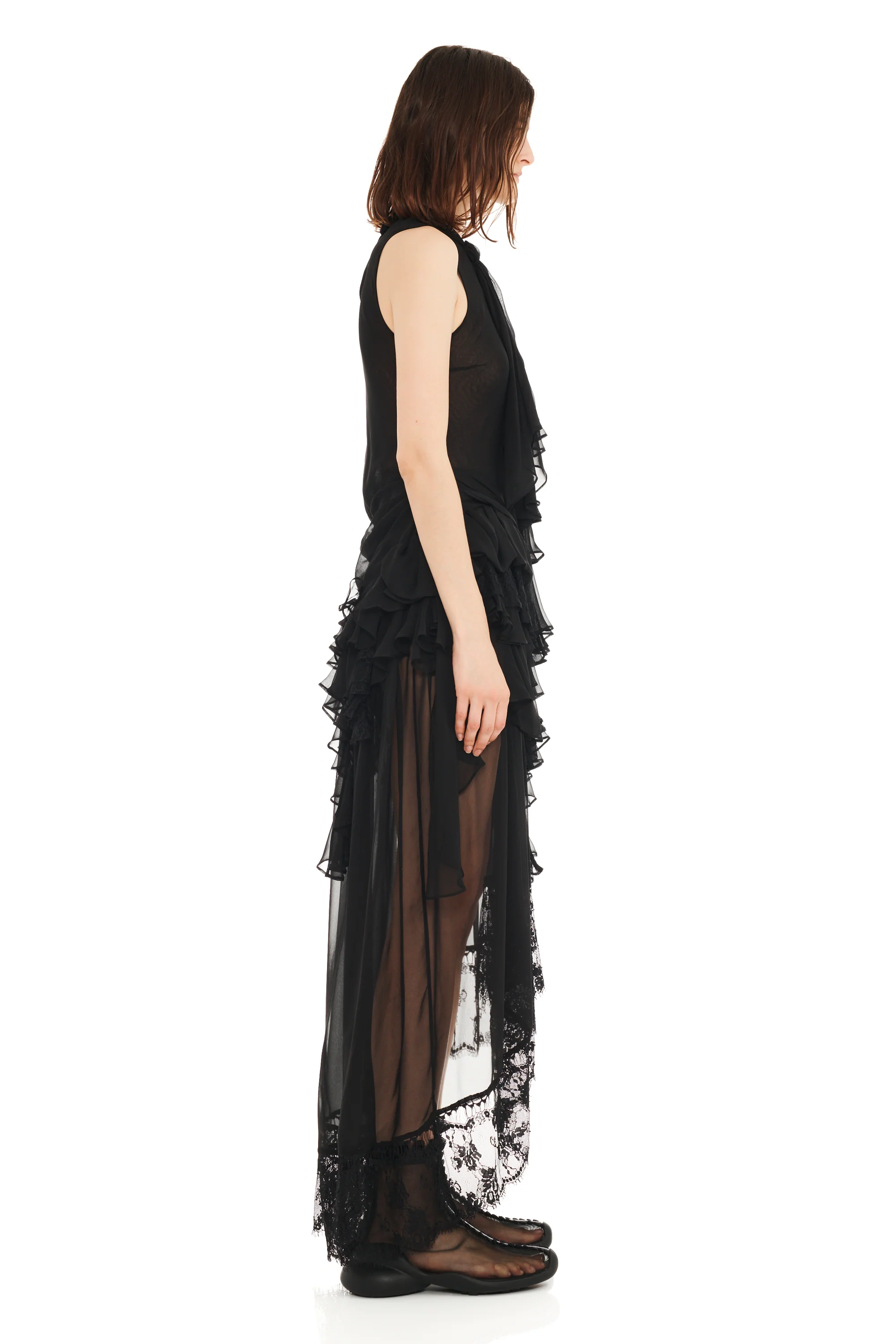 BLACK ANGELICA DRESS - Image 4