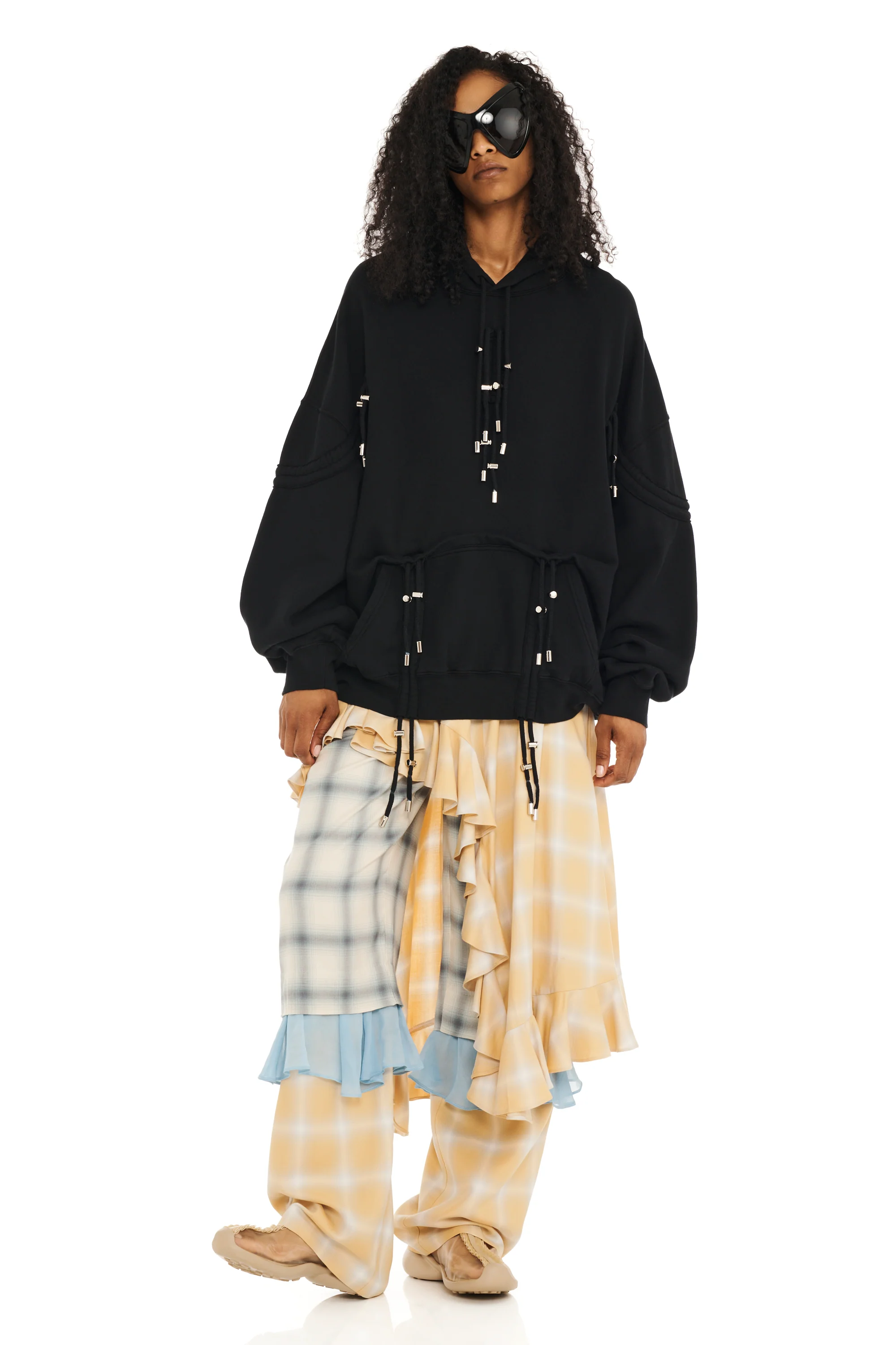 BLACK BURST HOODIE - Image 2