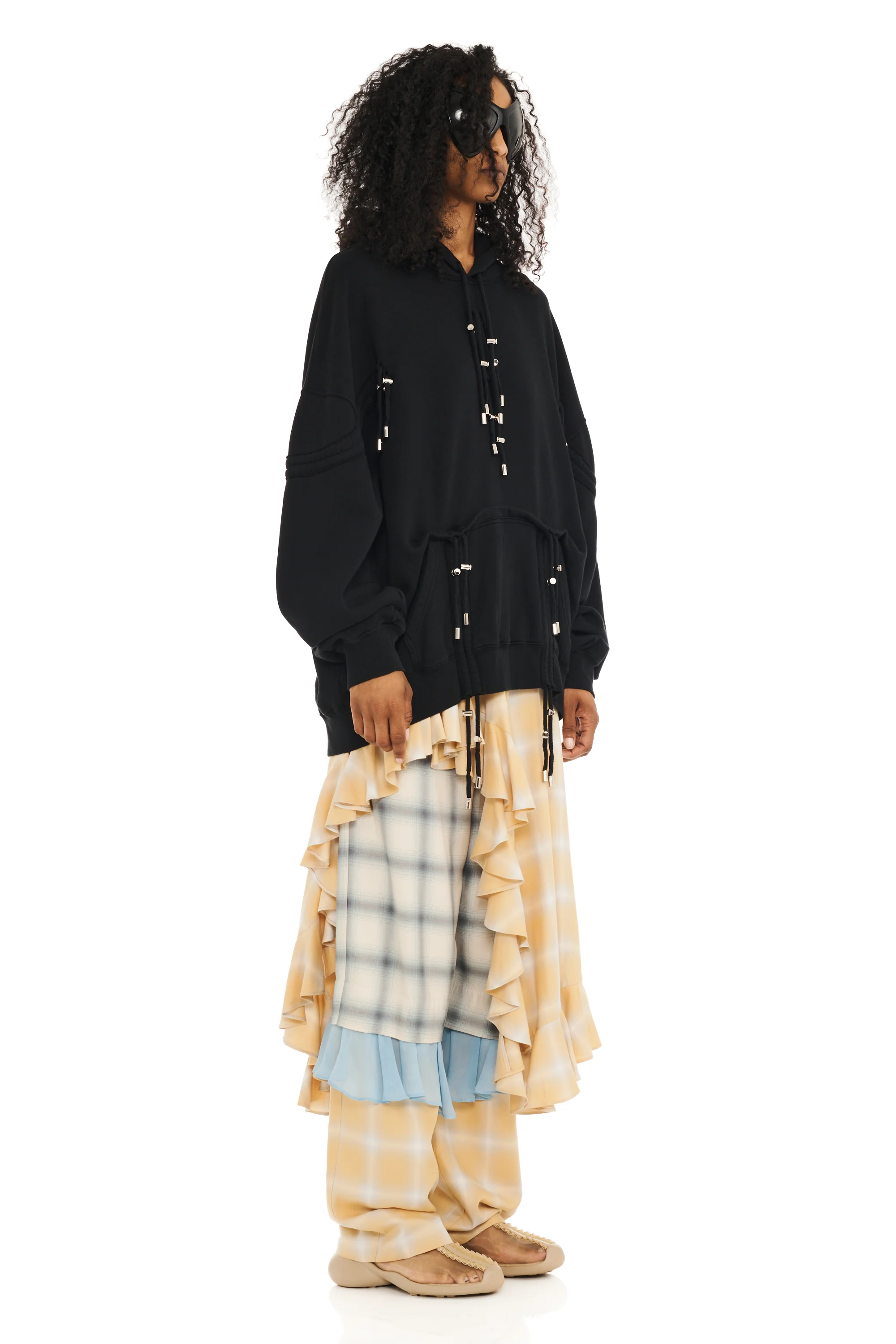 BLACK BURST HOODIE - Image 3