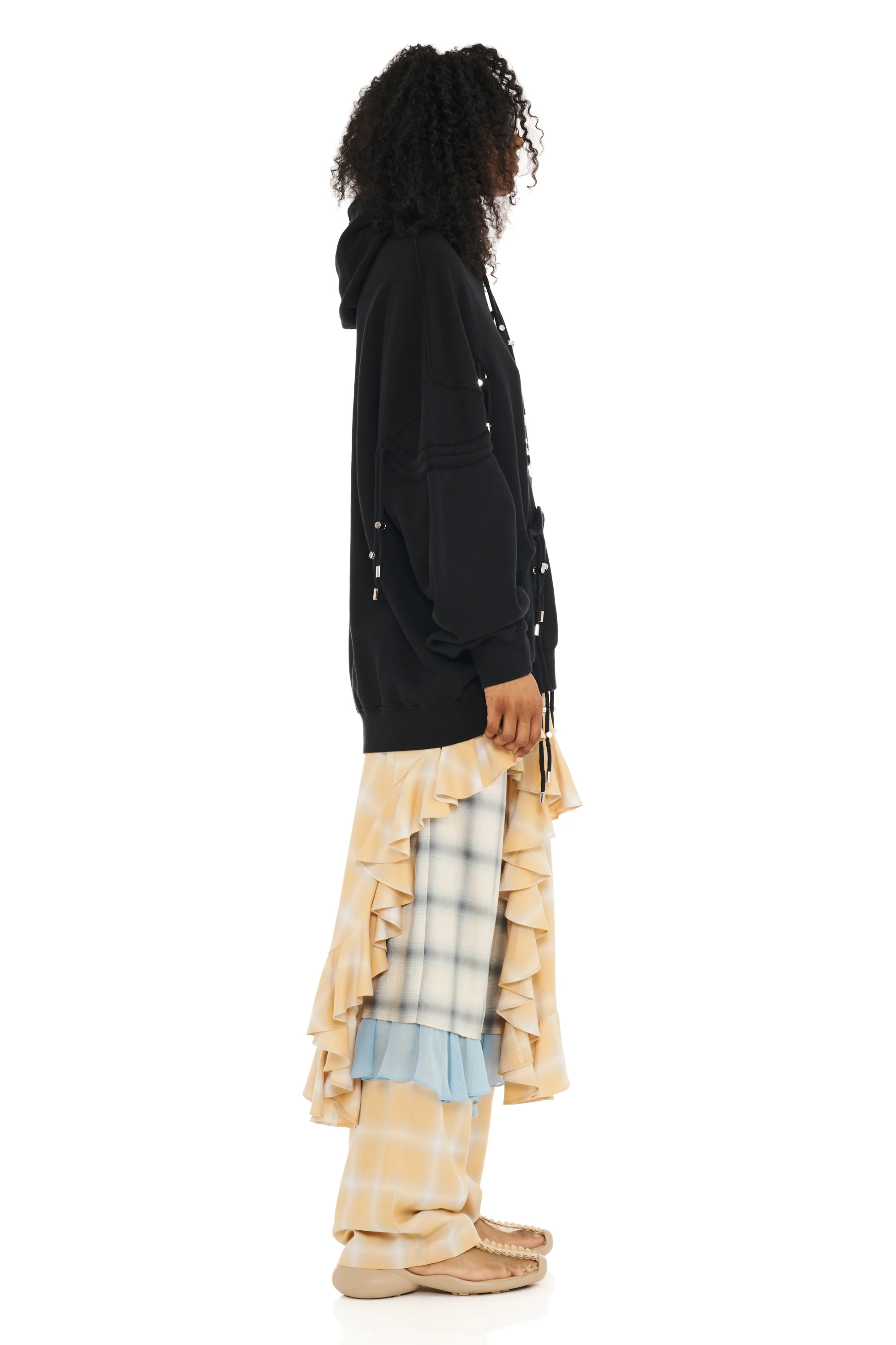 BLACK BURST HOODIE - Image 4