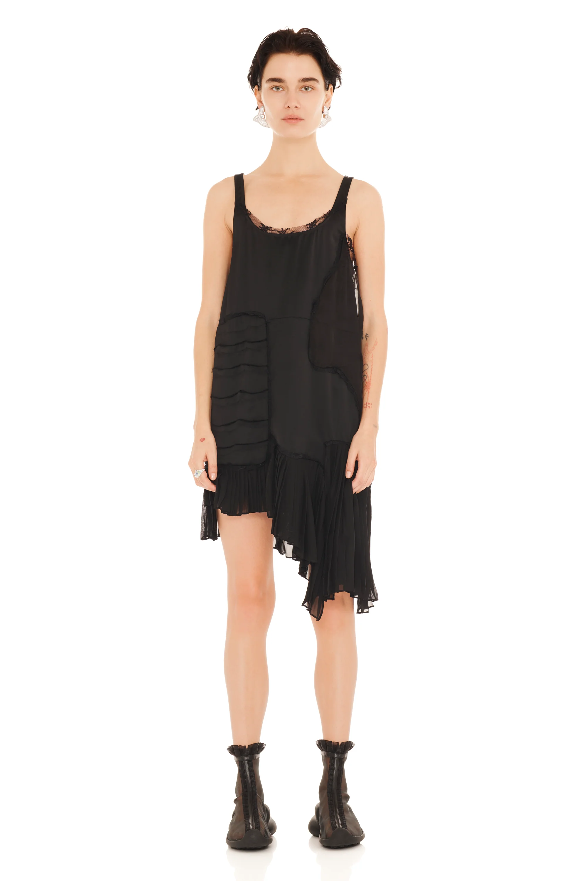 BLACK LILY DRESS