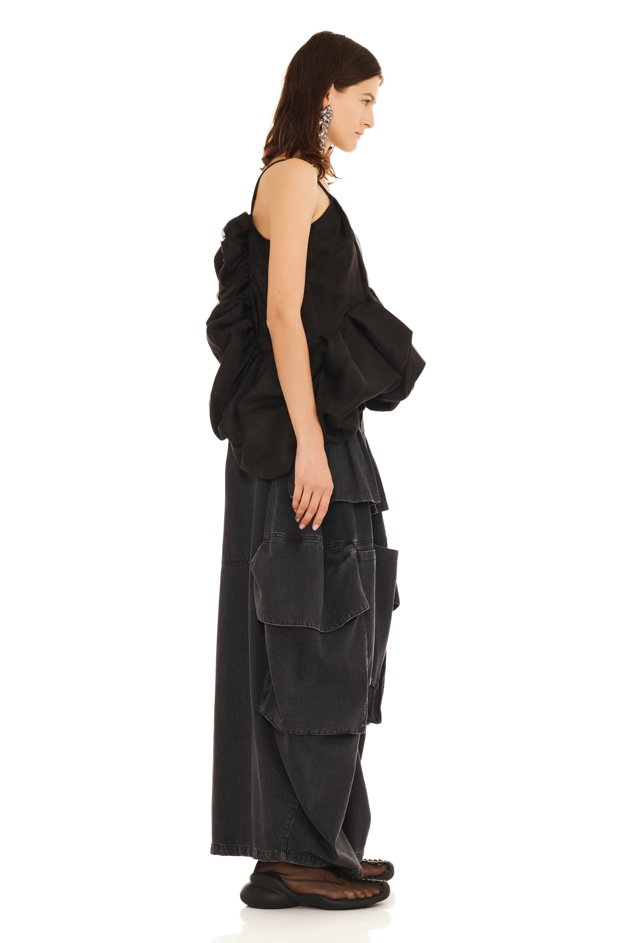 BLACK MINI VALERIAN TOP - Image 5