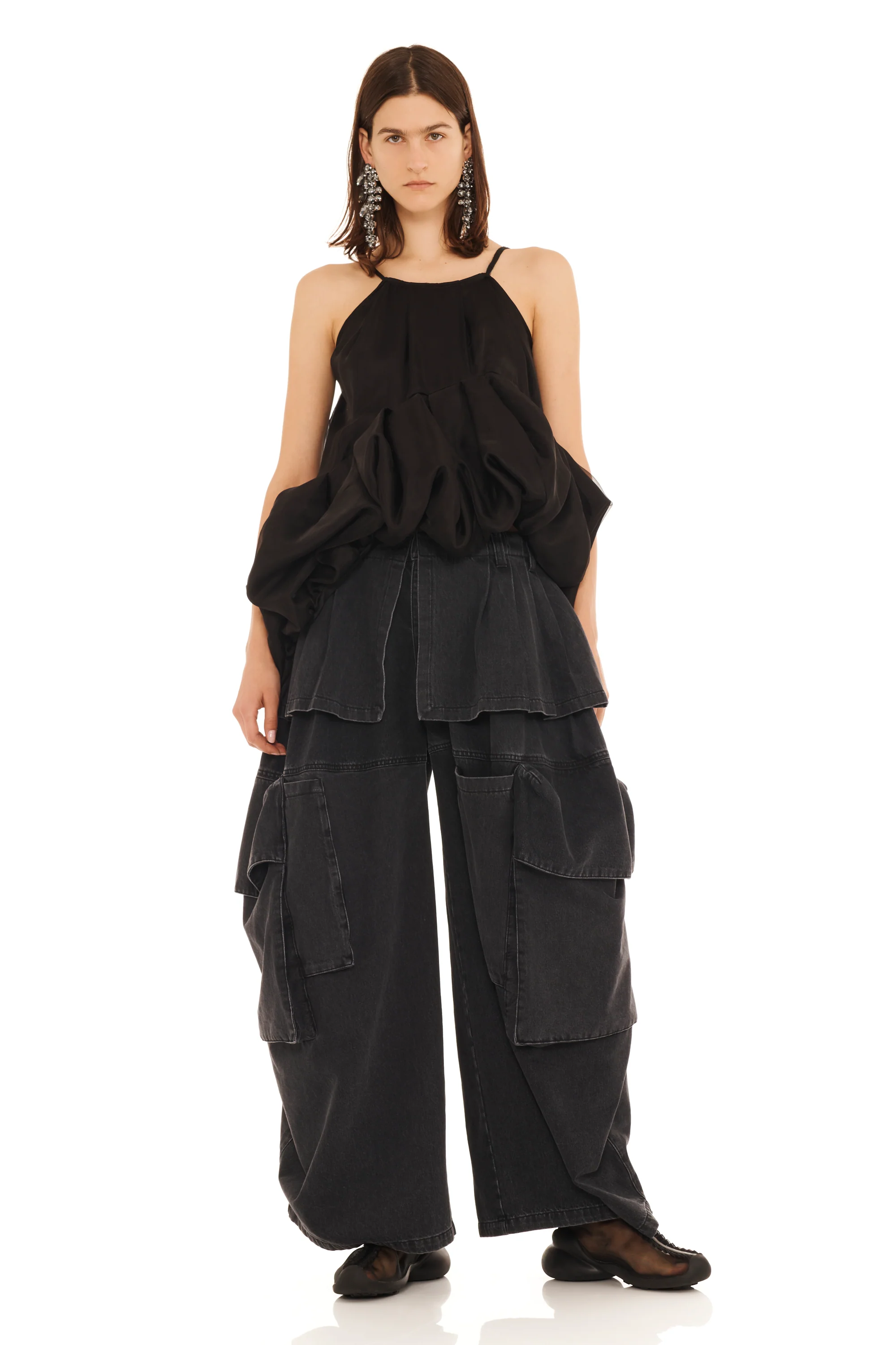 BLACK MINI VALERIAN TOP - Image 7