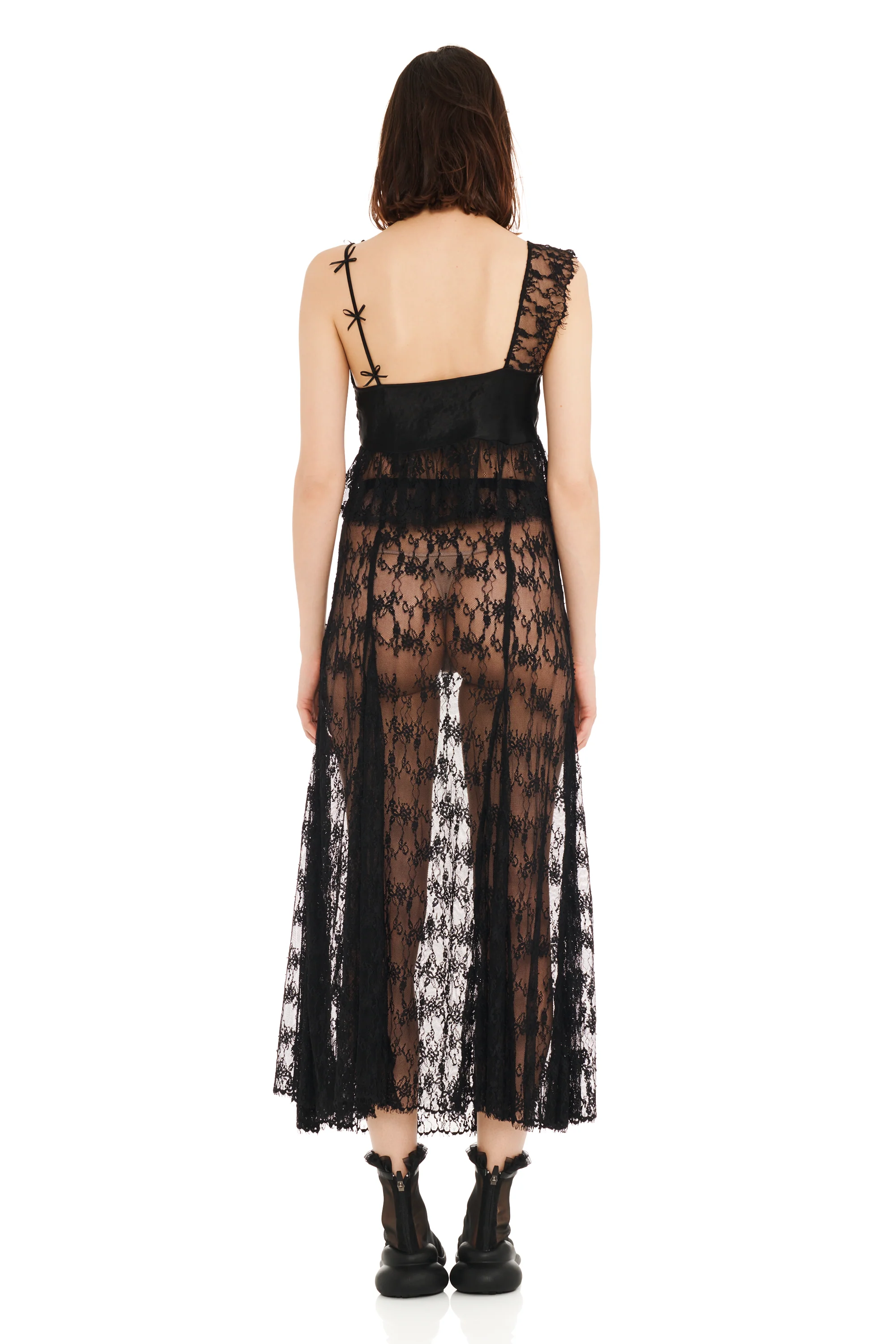 BLACK PAMELA SKIRT - Image 5