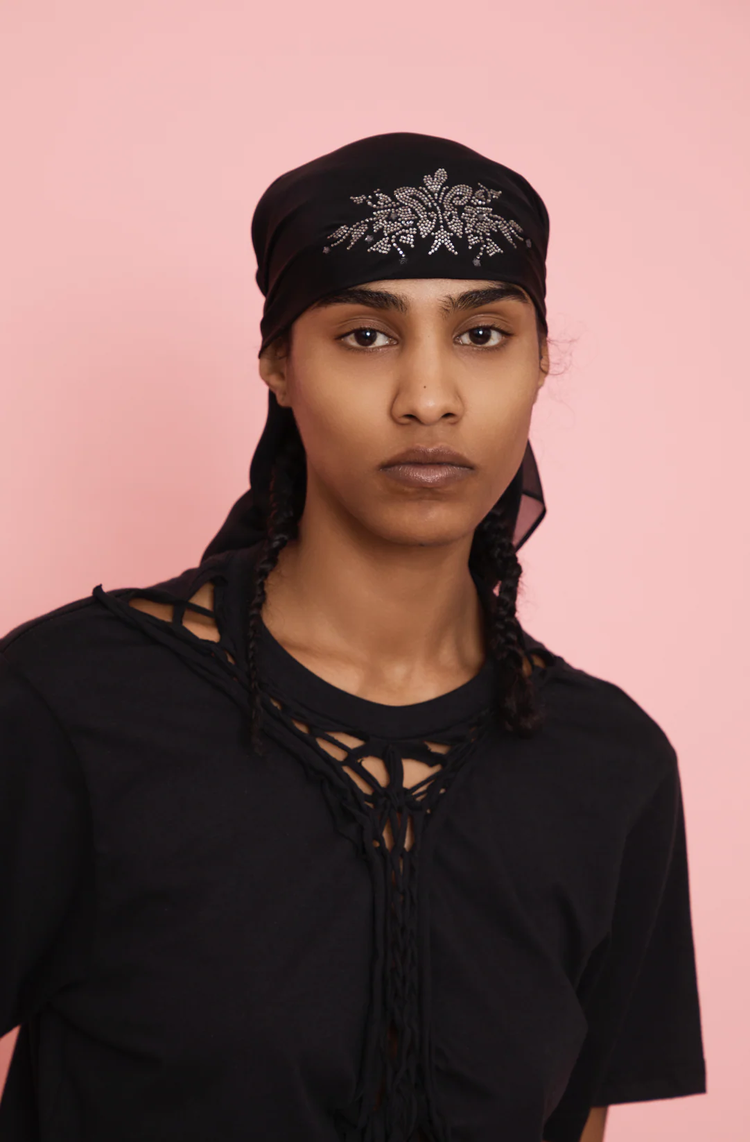 BLACK PRINCESS FOULARD - Image 3
