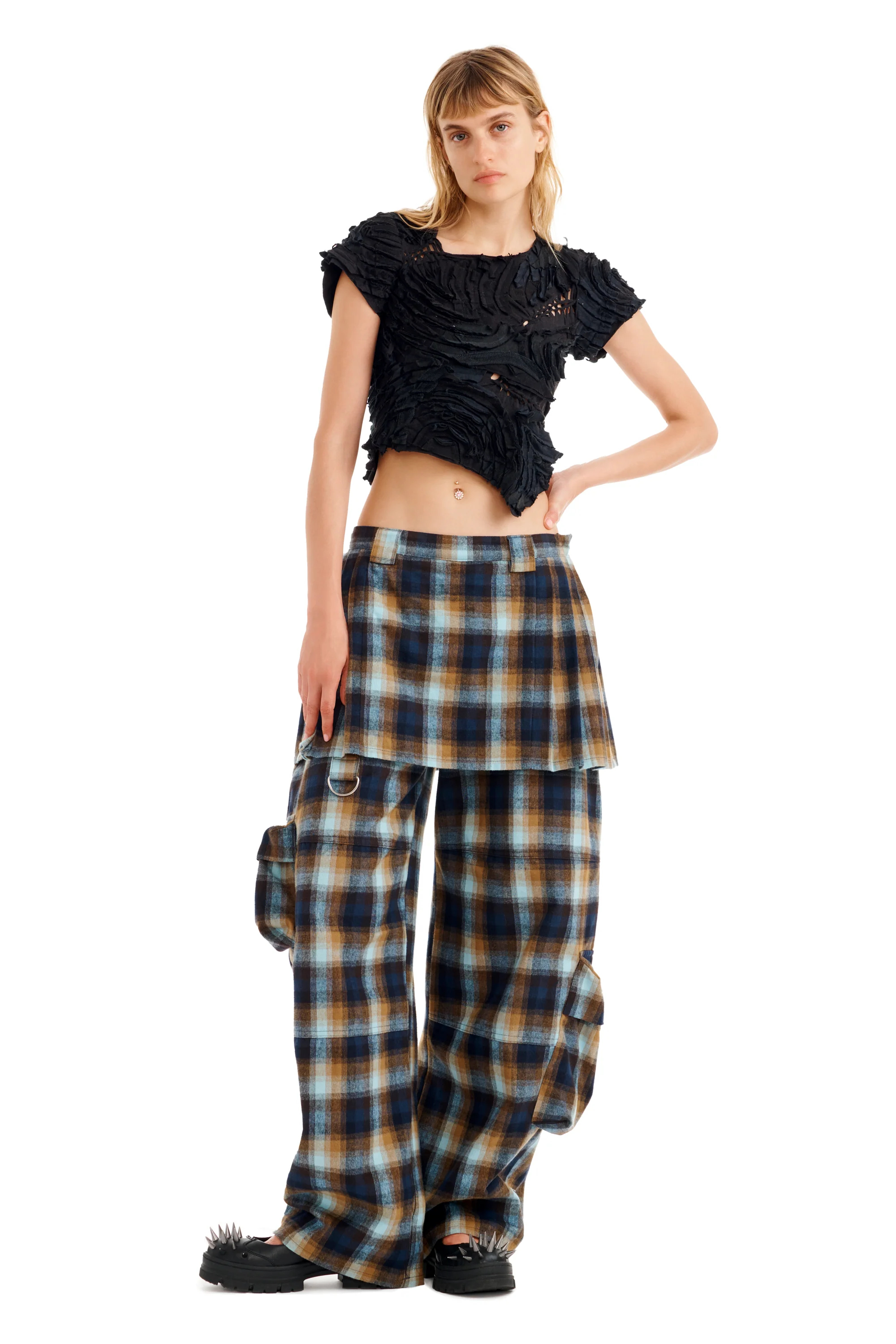 BLACK S/S CHIRP TOP - Image 8