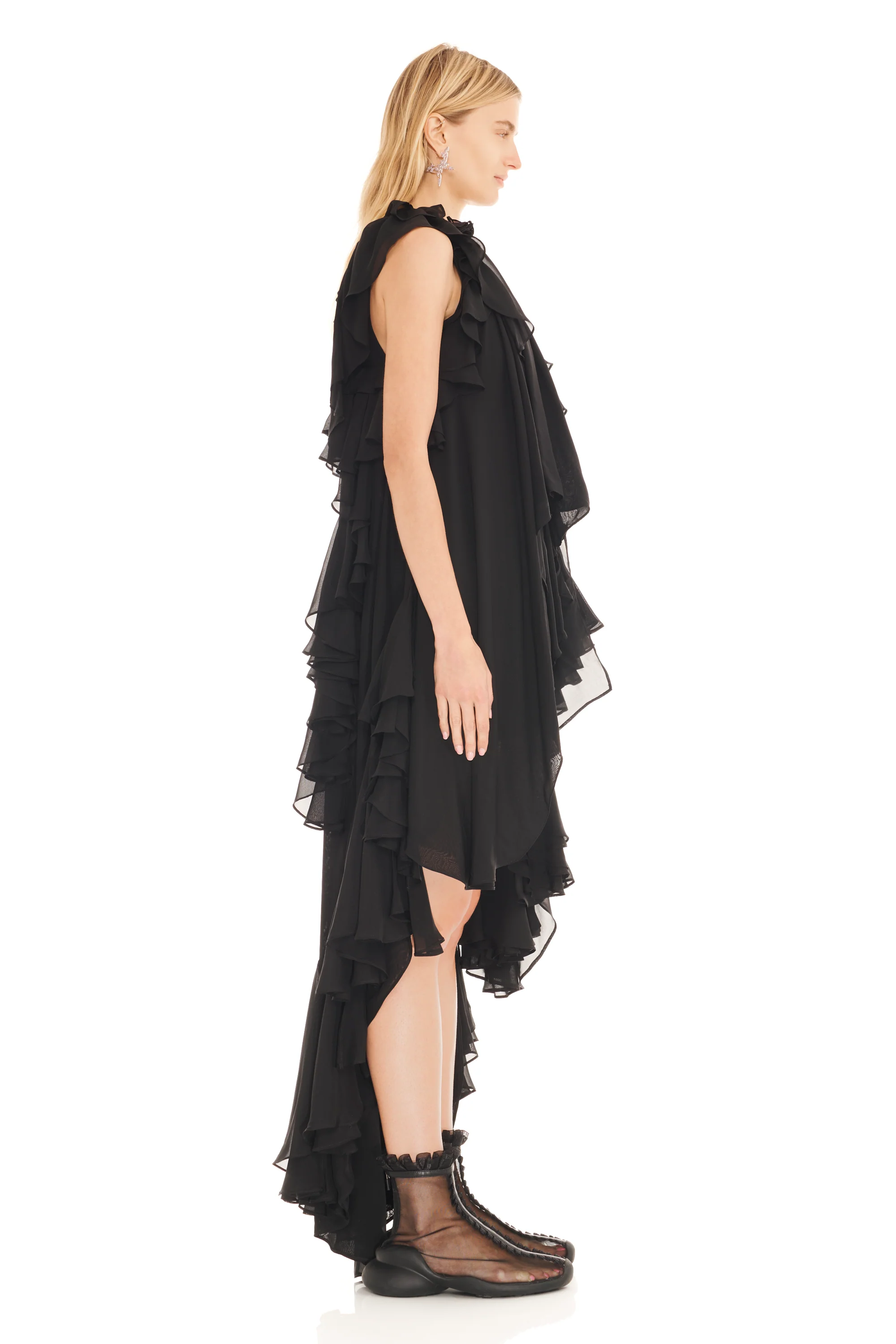 BLACK VIOLET DRESS - Image 3