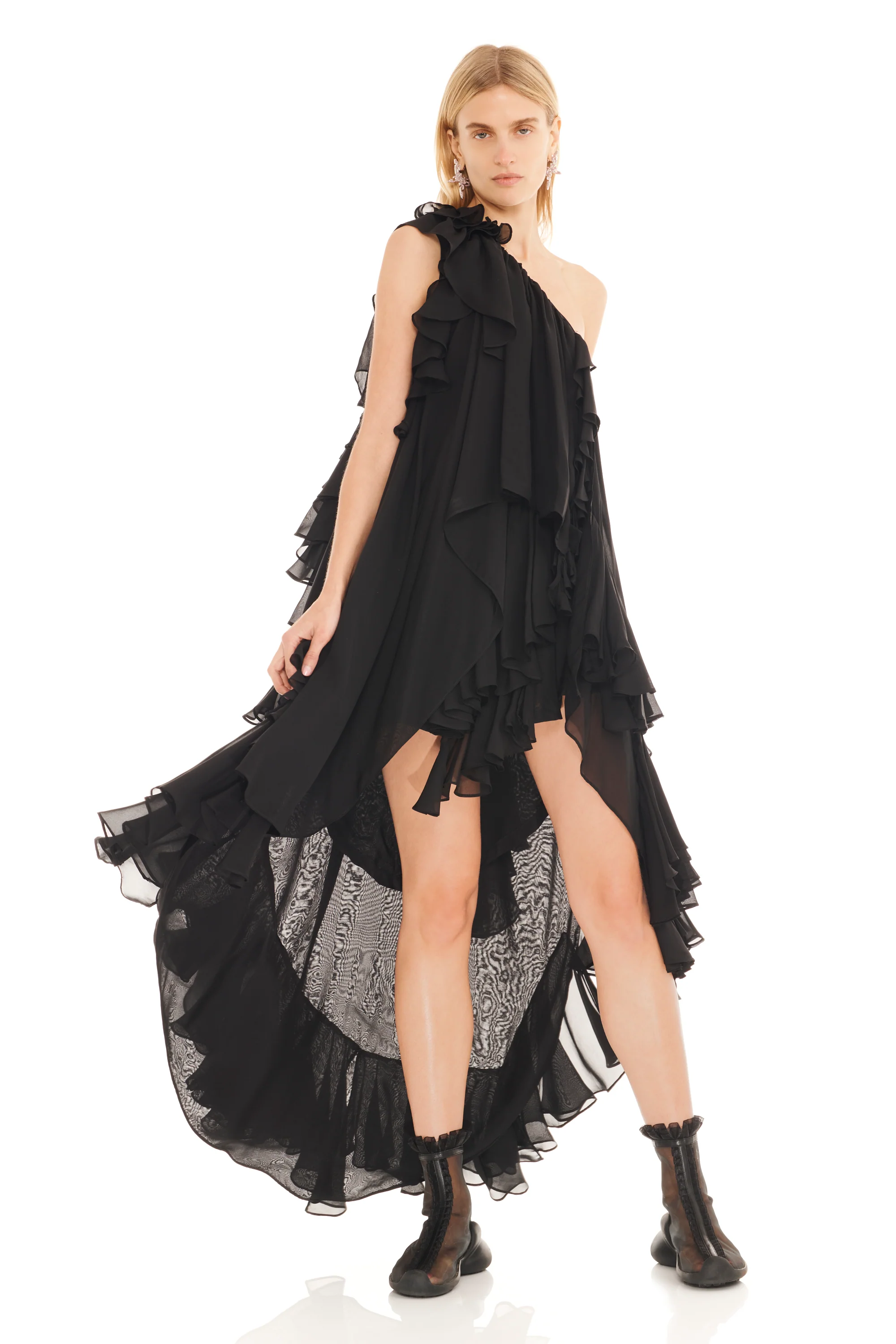 BLACK VIOLET DRESS - Image 5