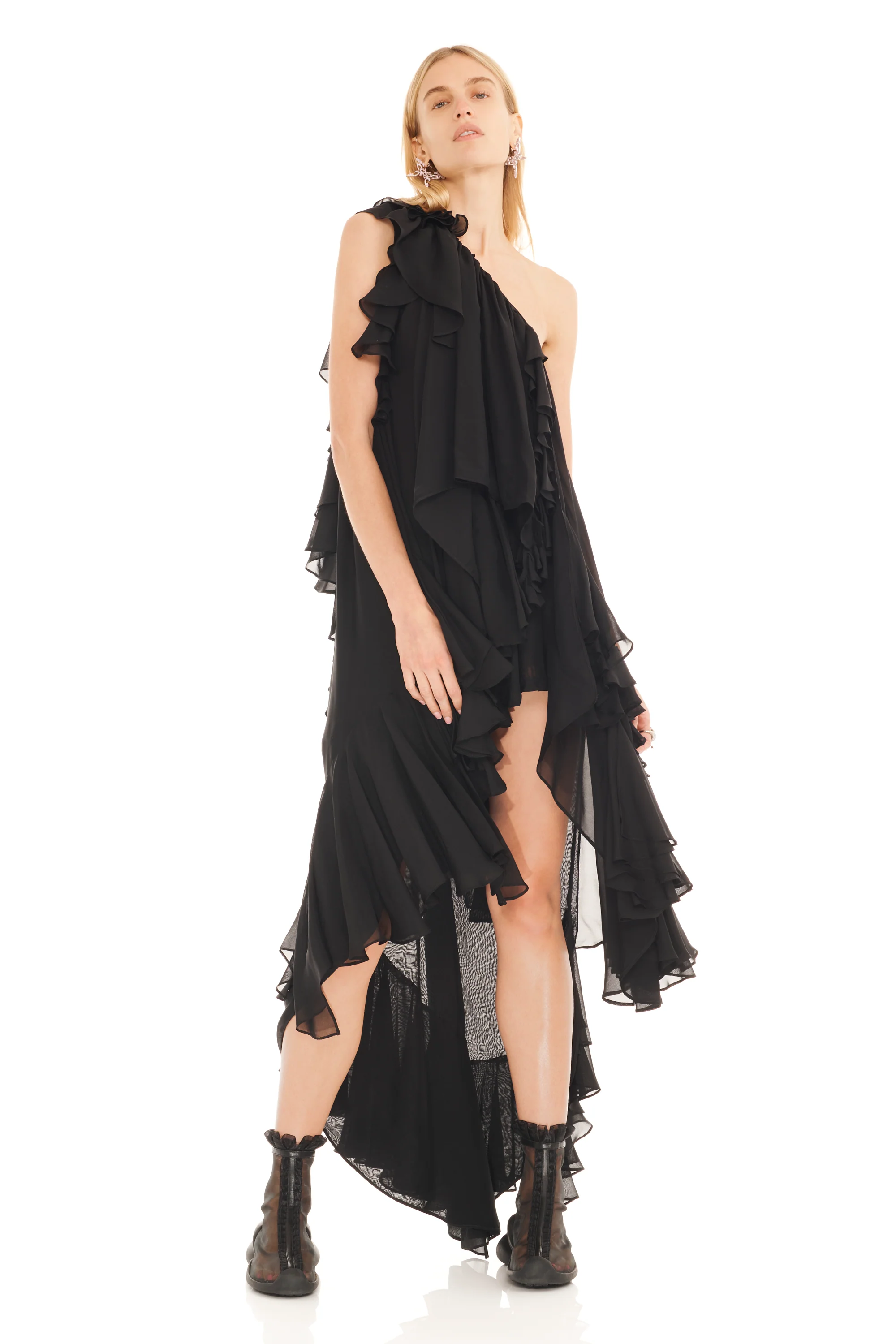 BLACK VIOLET DRESS - Image 6