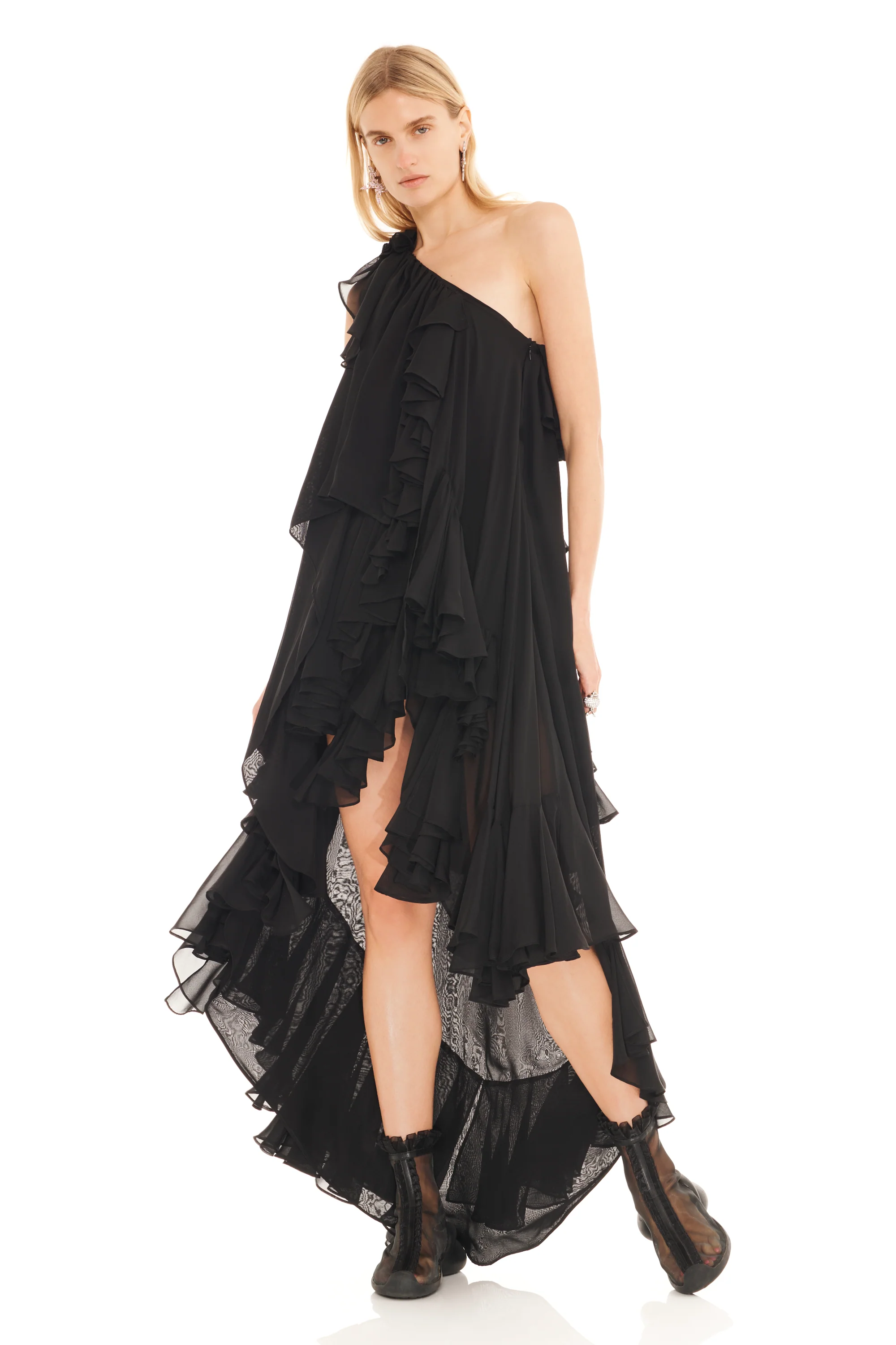 BLACK VIOLET DRESS - Image 7