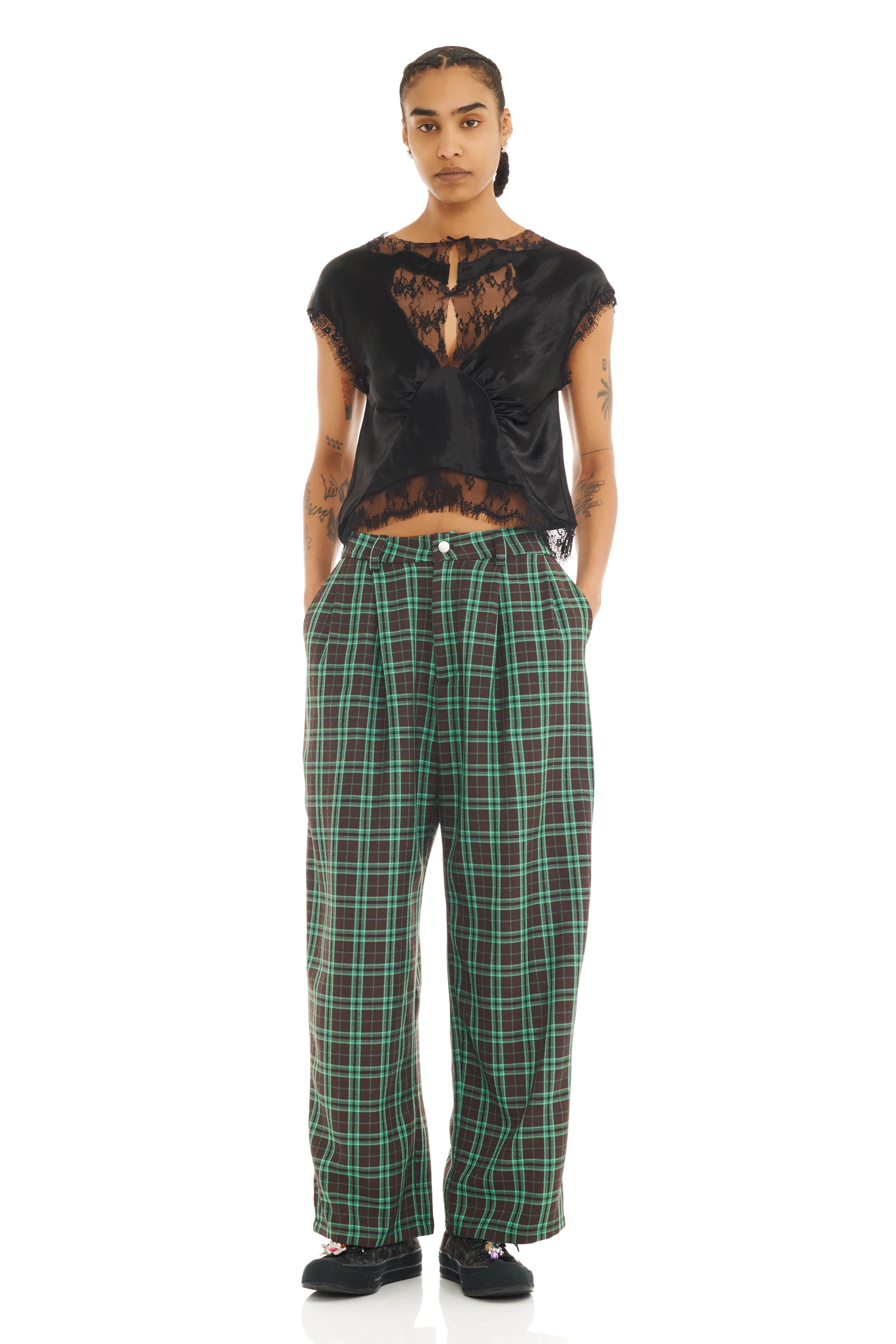 BLACK WATERLILY TOP - Image 5