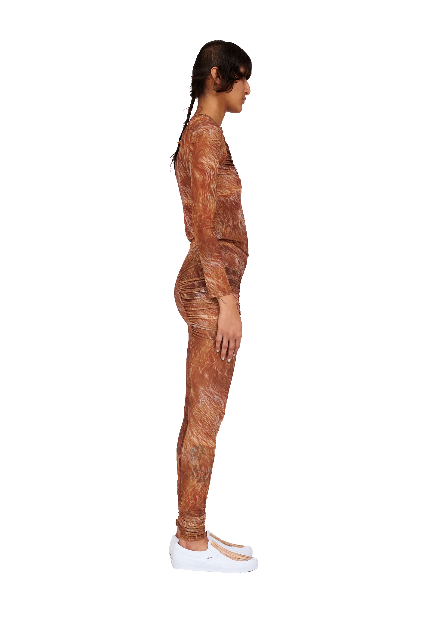 BROWN FUR PURR LEGGING - Image 6