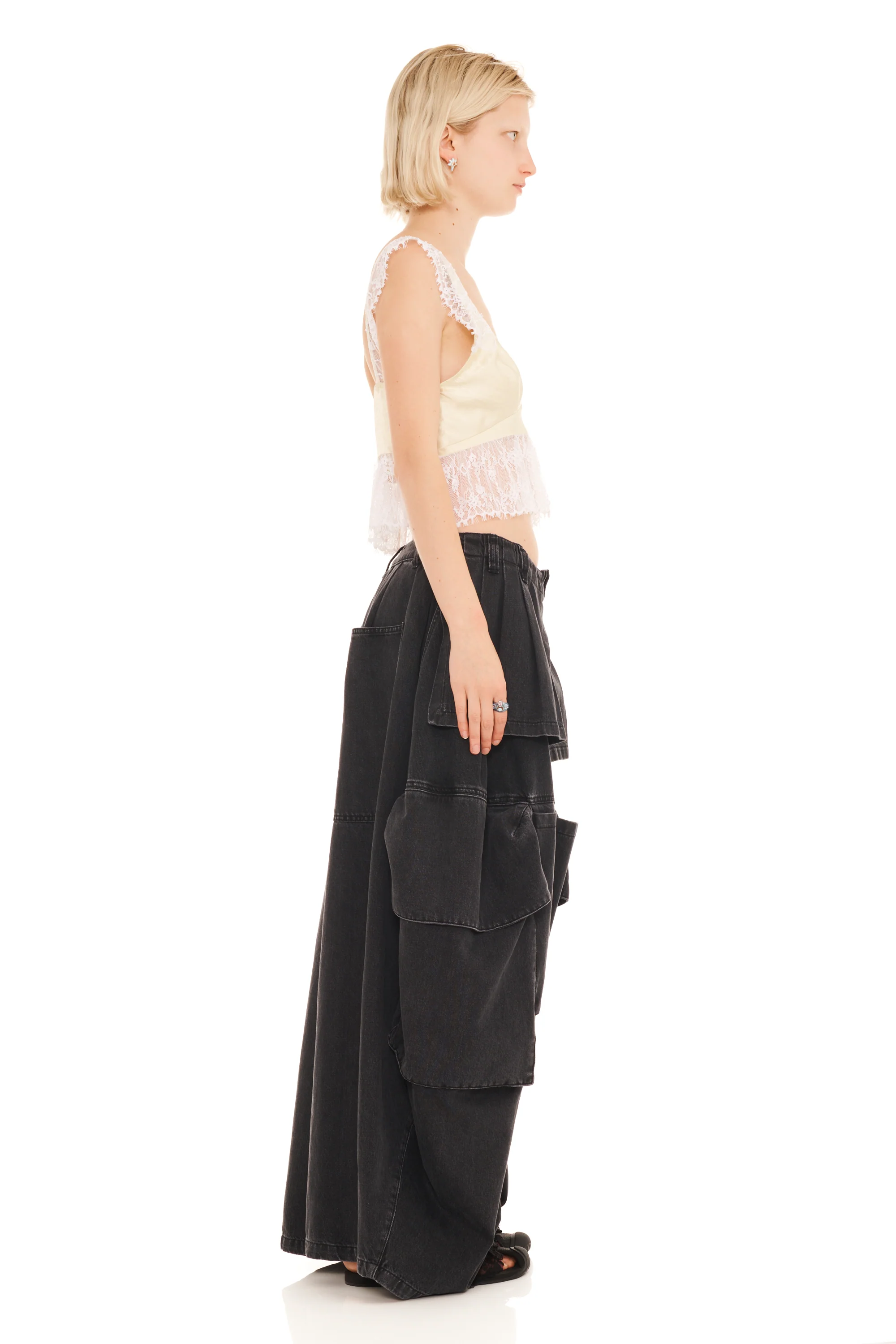 BUTTER YELLOW DAHLIA TANK - Image 3