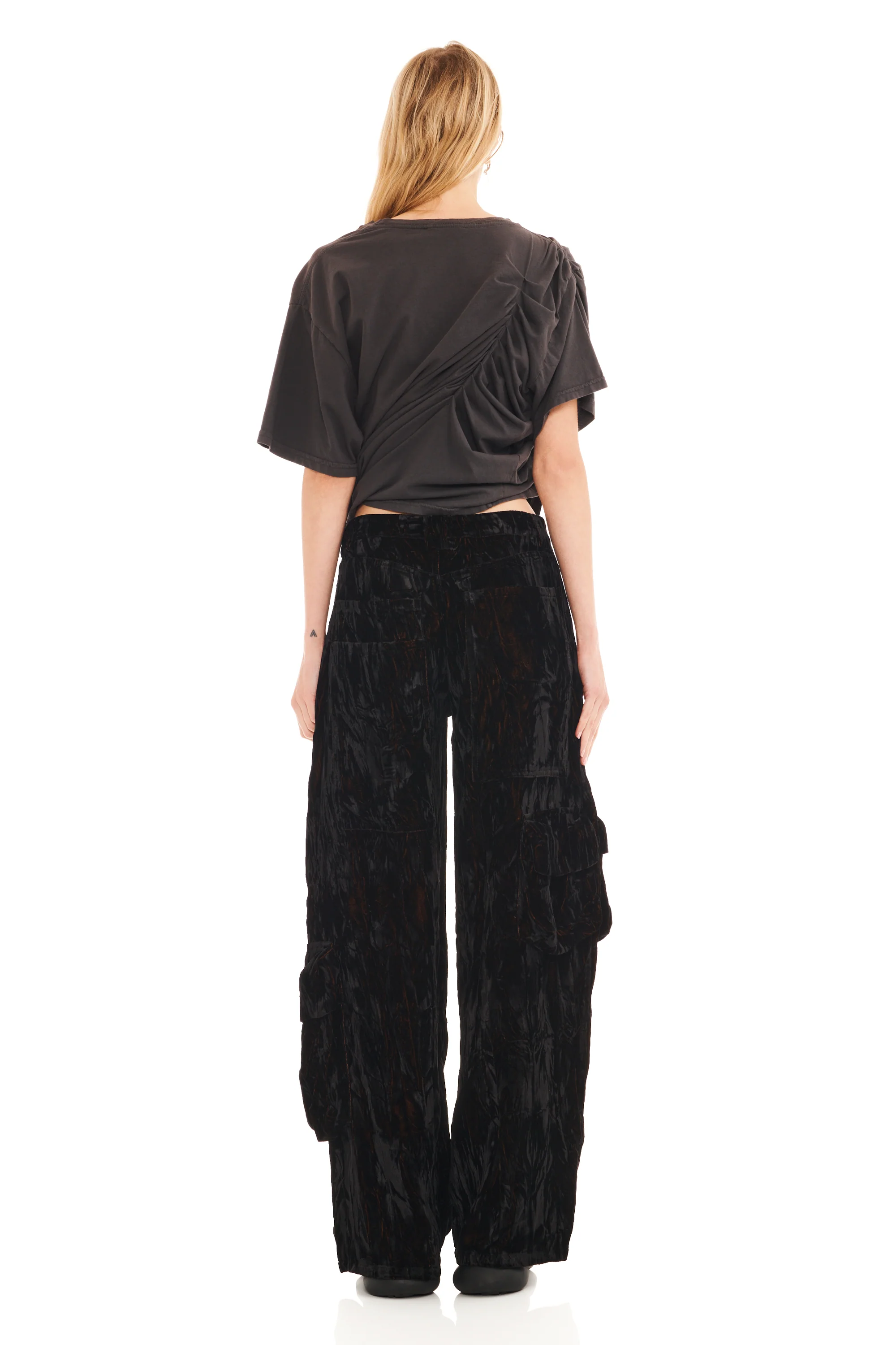 CHARCOAL AMARYLLIS DUO TEE - Image 3