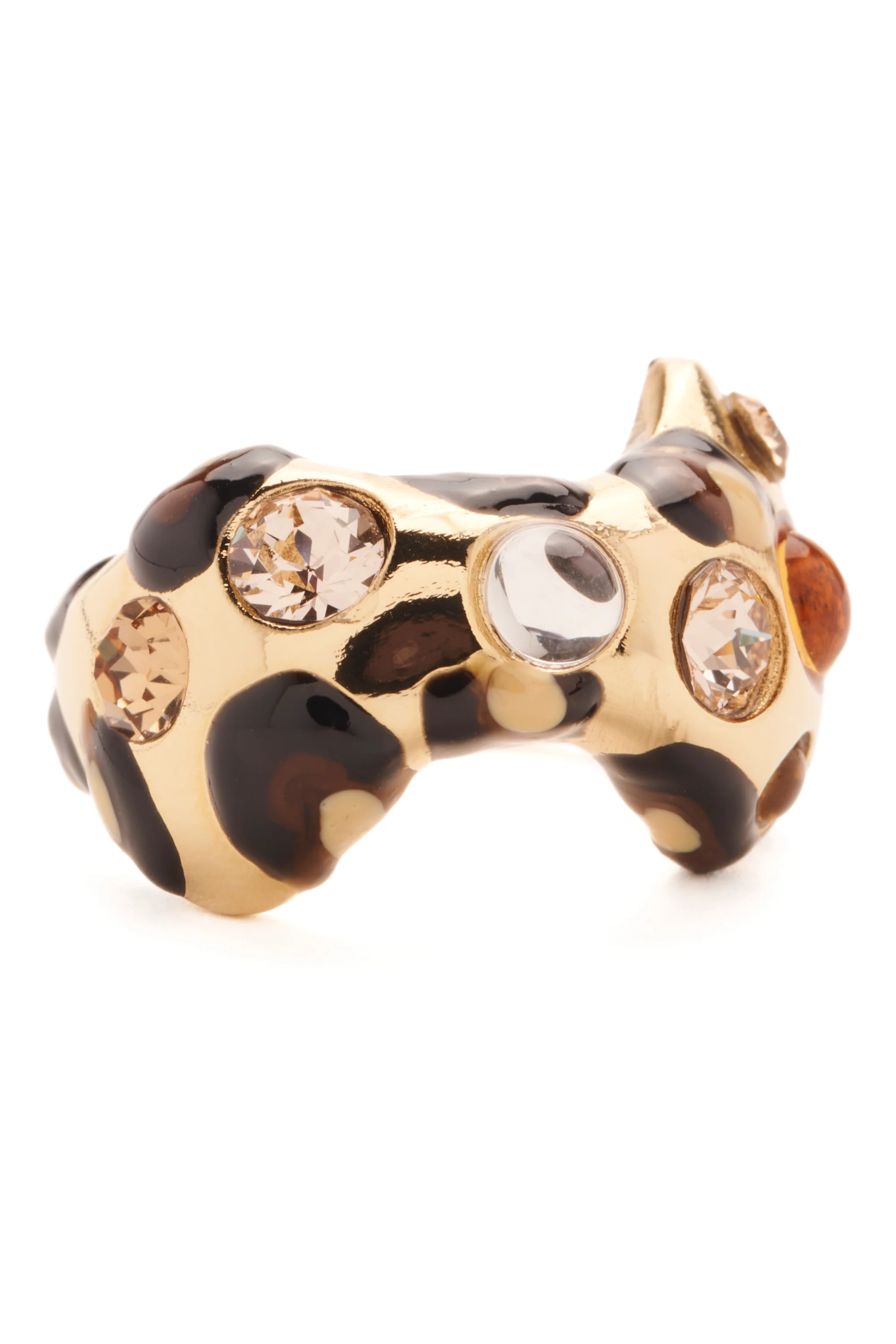 CHEETAH GOLD BAT RING - Image 2
