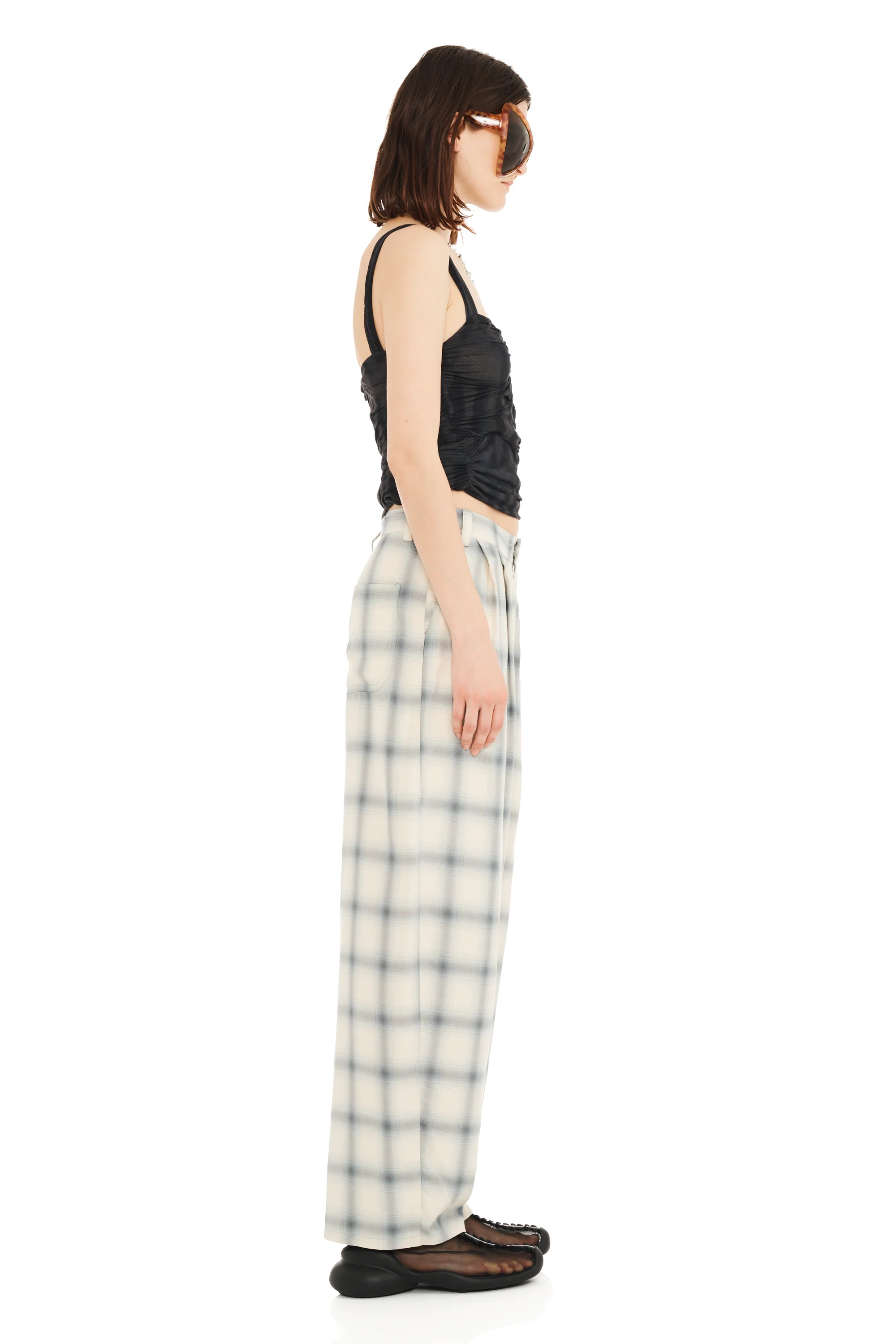 CLOUDY PLAID CATCHFLY PANT - Image 3