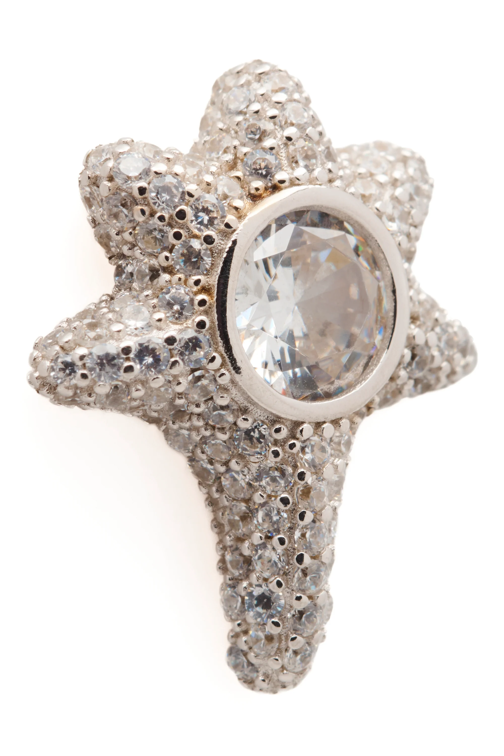 CRYSTAL CLEAR CORAL STUDS - Image 3
