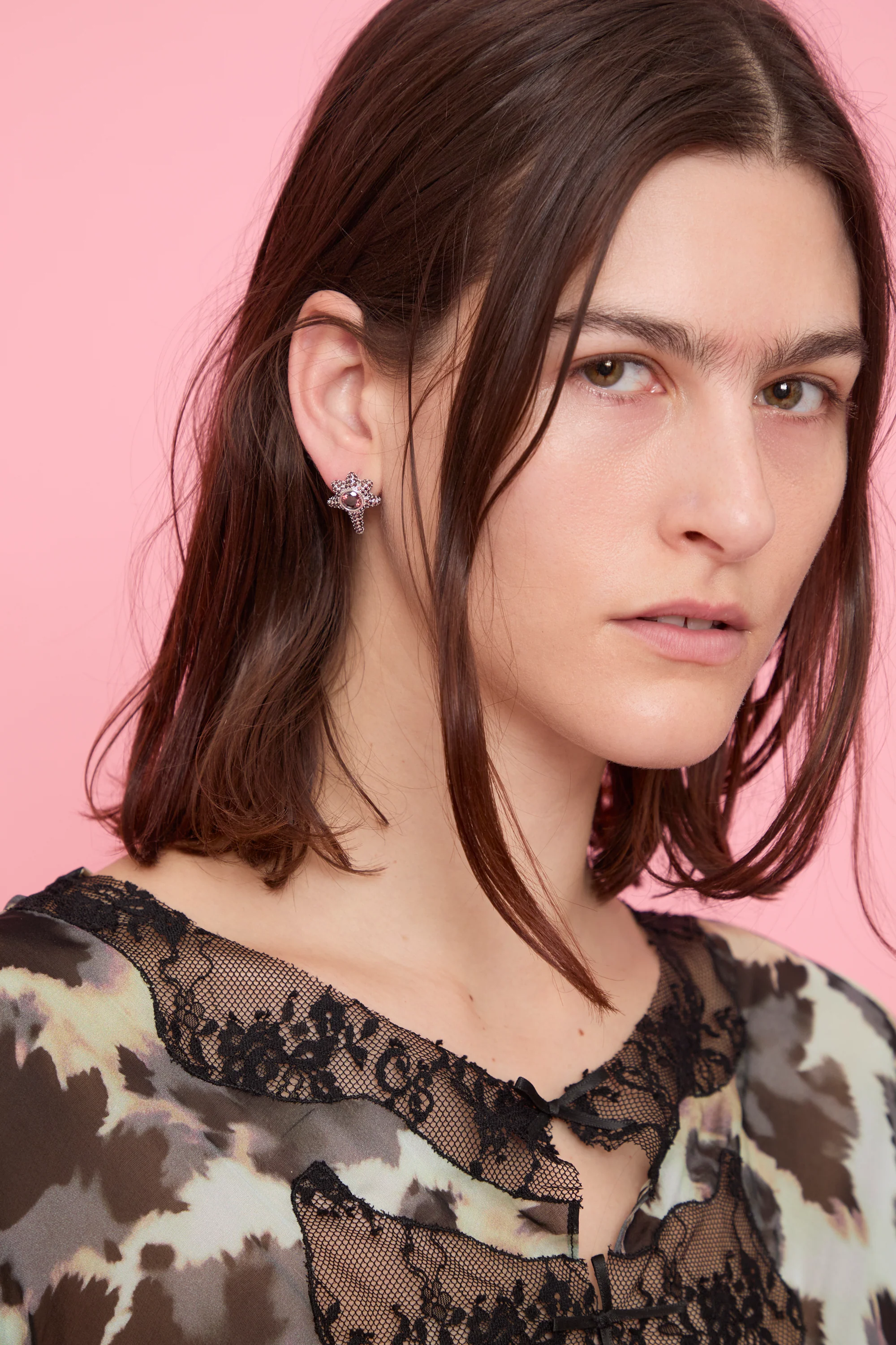 EARTH CORAL STUDS - Image 2