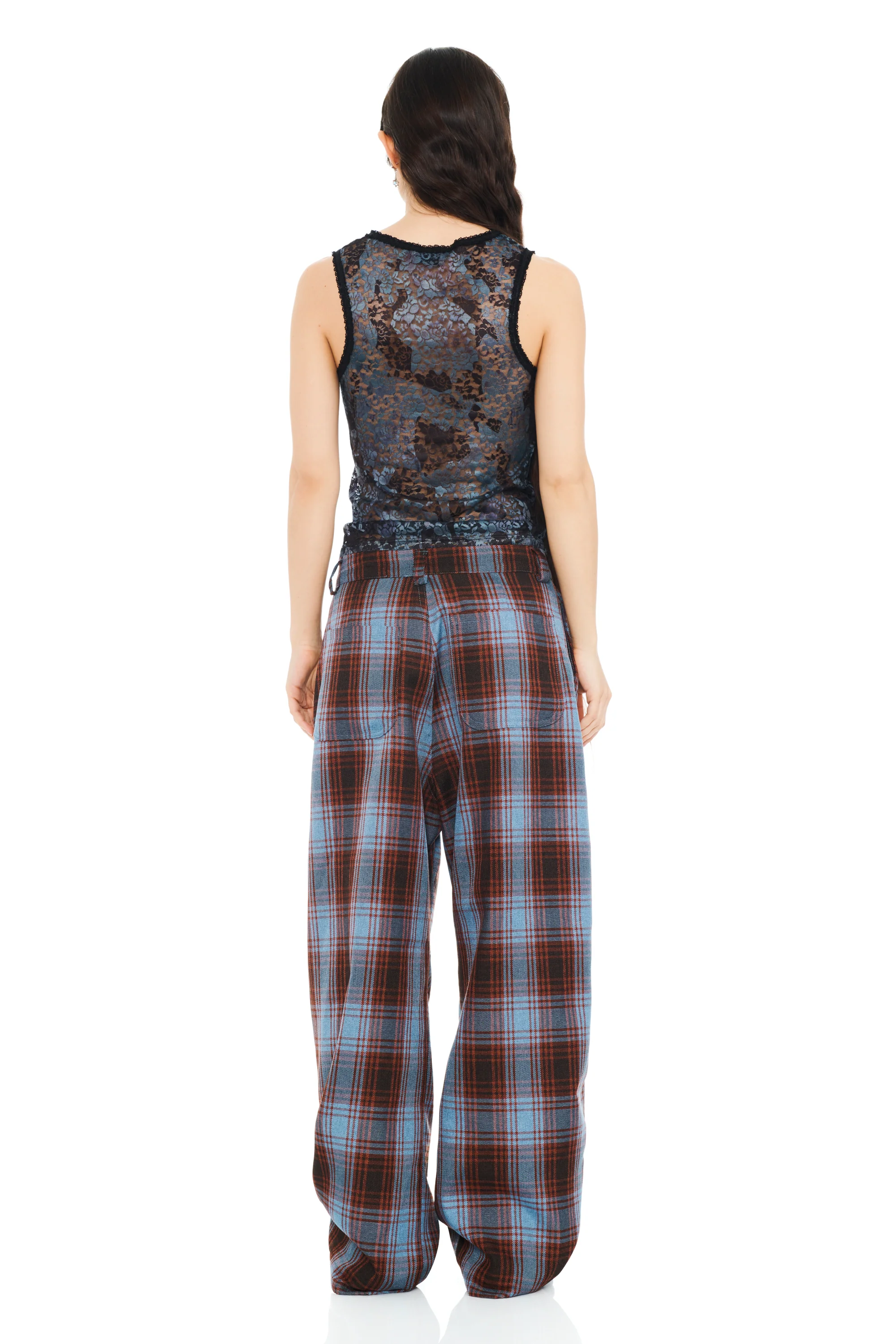 CRANBERRY SKY PLAID CATCHFLY PANT - Image 6