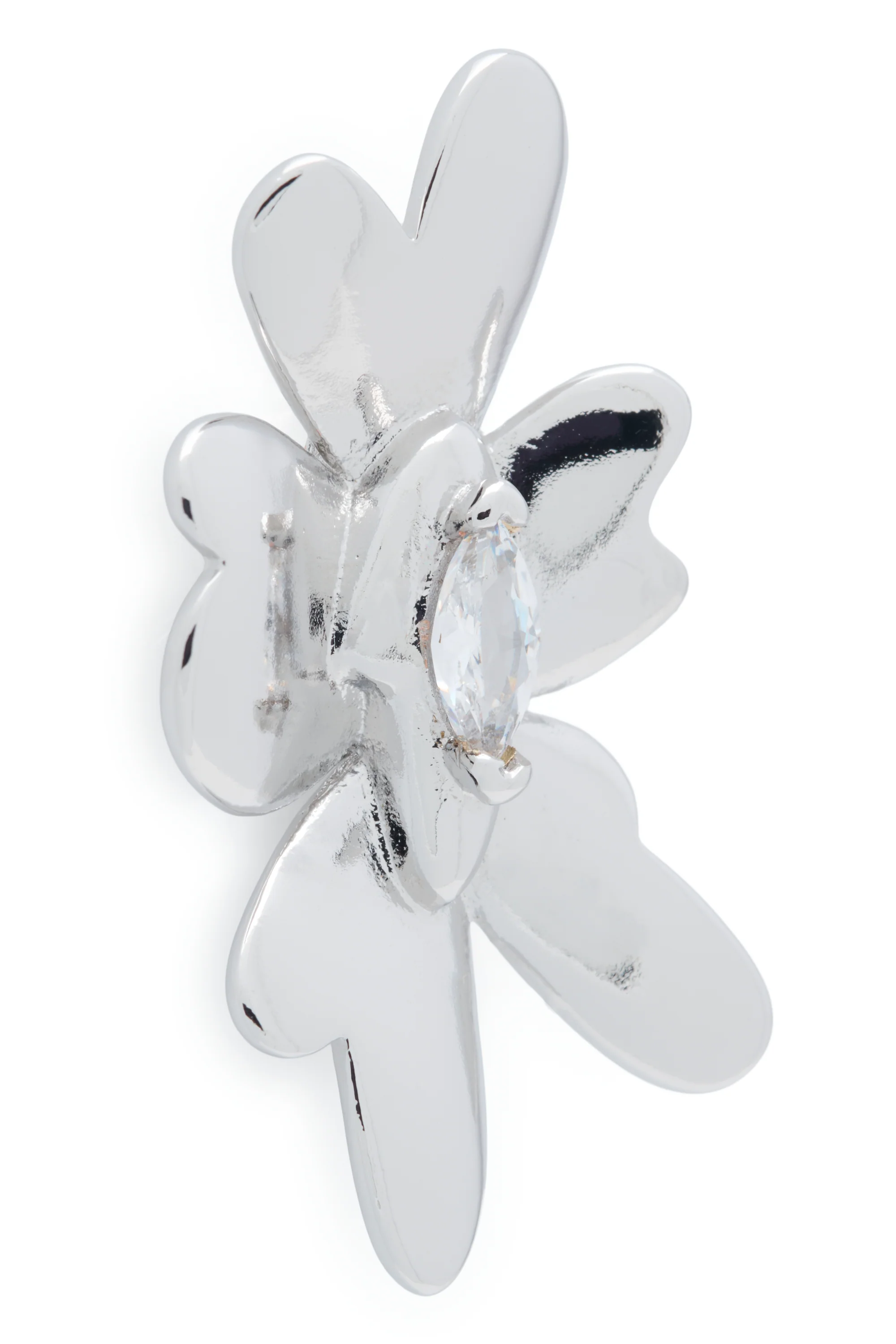 CRYSTAL CLEAR DAISY MAXI EARRING - Image 2