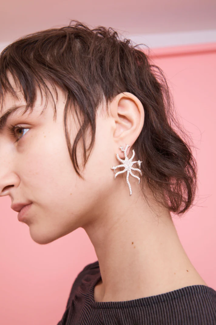 CRYSTAL CLEAR ETOILE EARRING - Image 4