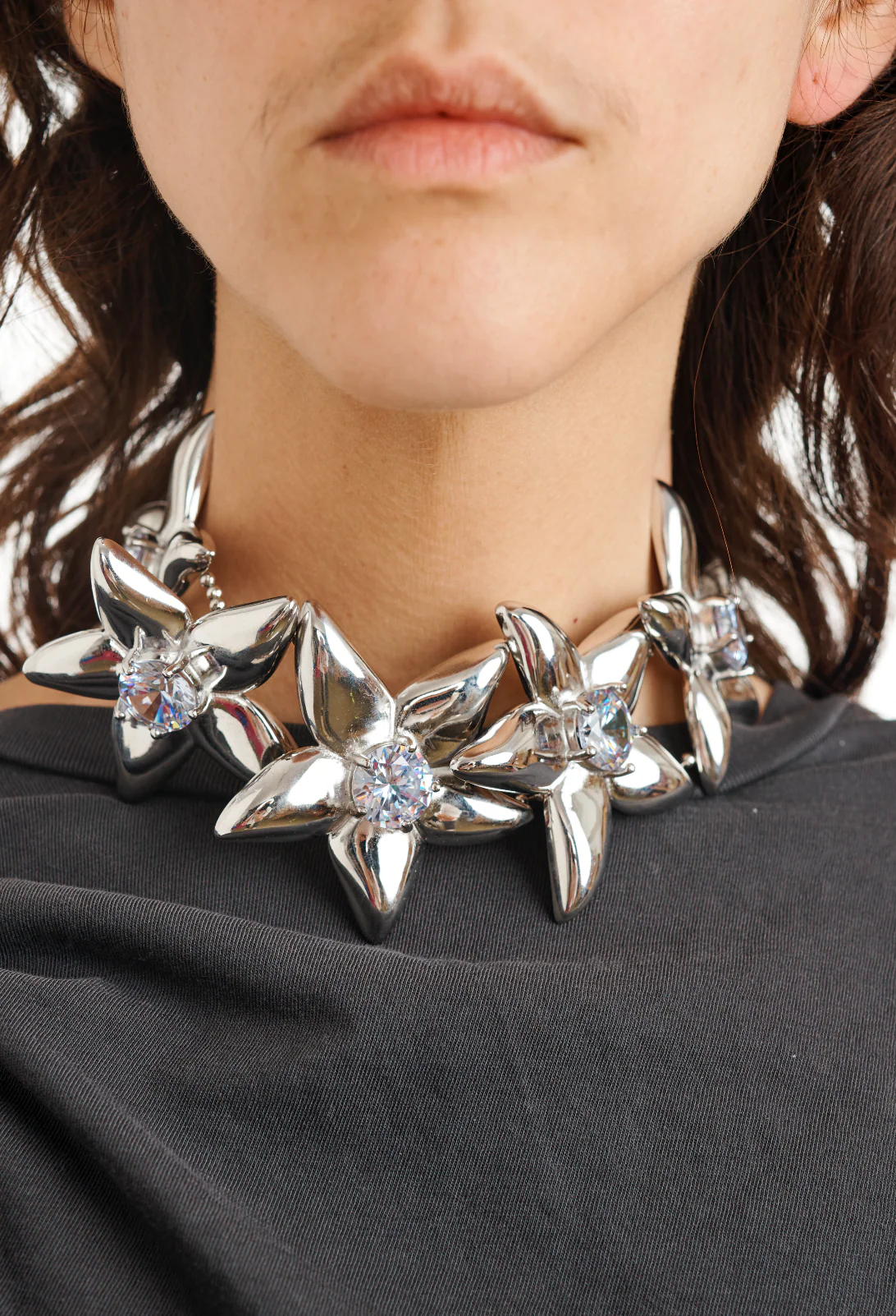 CRYSTAL CLEAR MEGA STARLINK NECKLACE - Image 3
