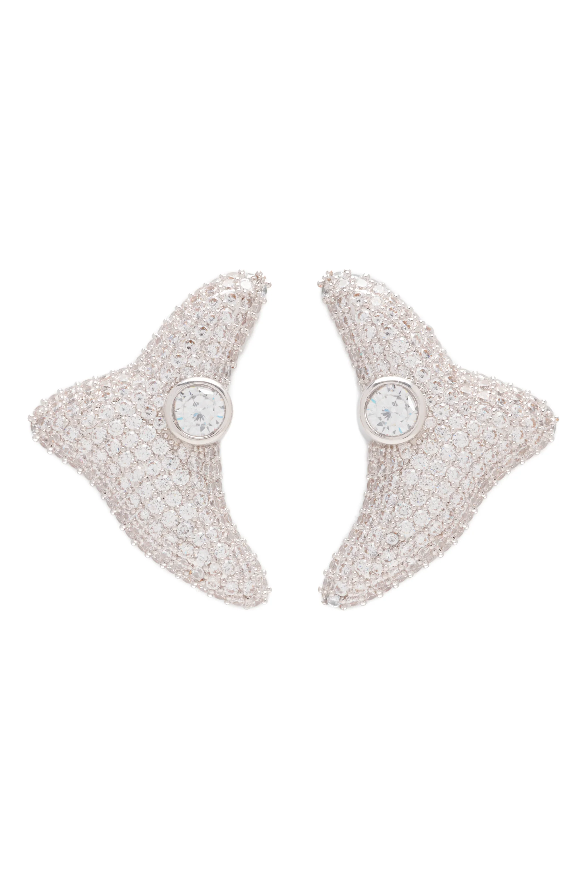 CRYSTAL CLEAR SUPER TRIGON STUDS