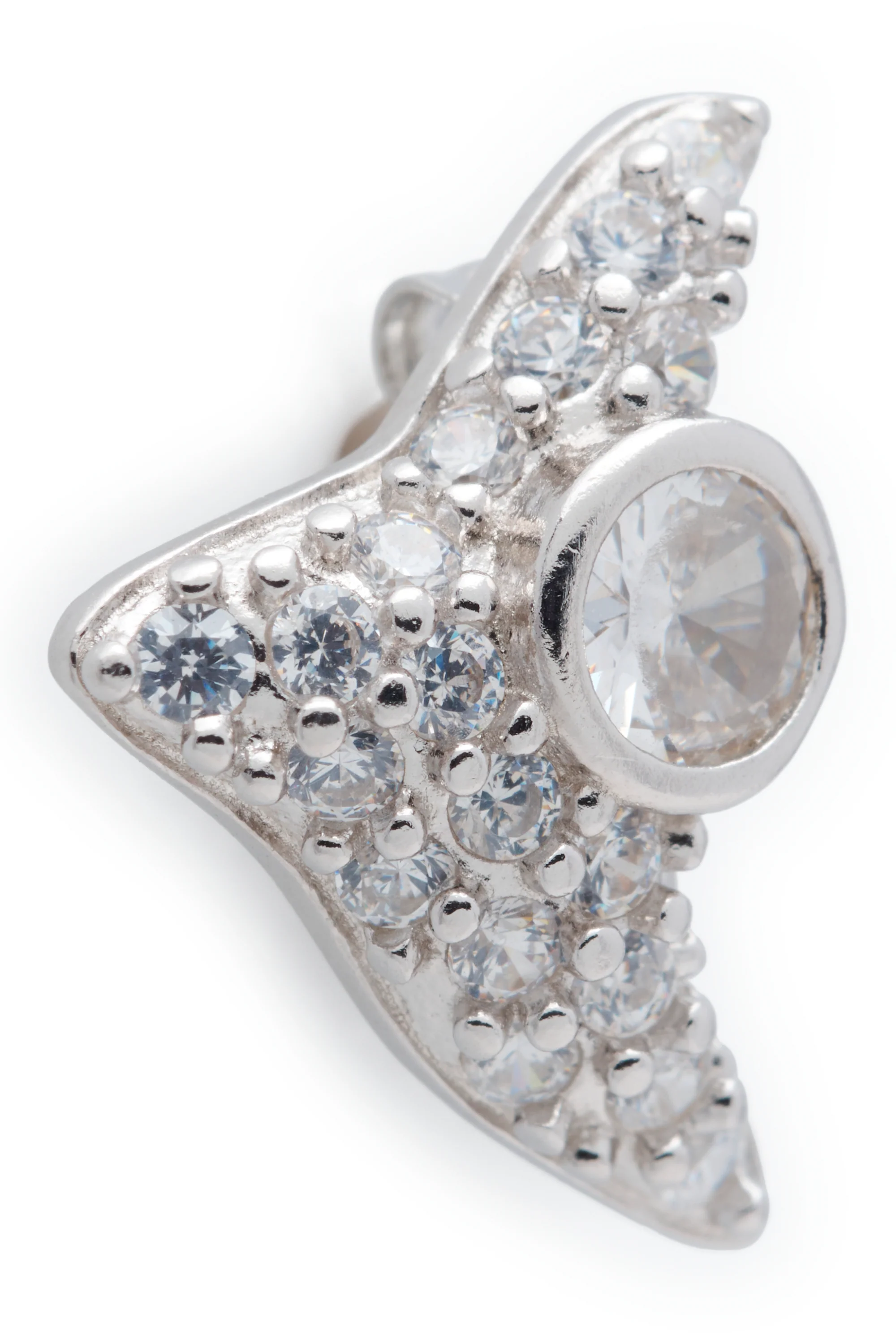 CRYSTAL CLEAR TRIGON STUDS - Image 3