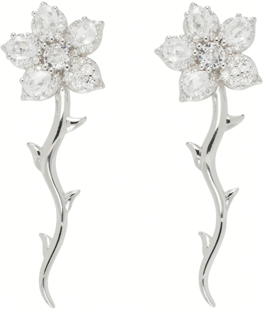 CRYSTAL VINE EARRING - Image 3