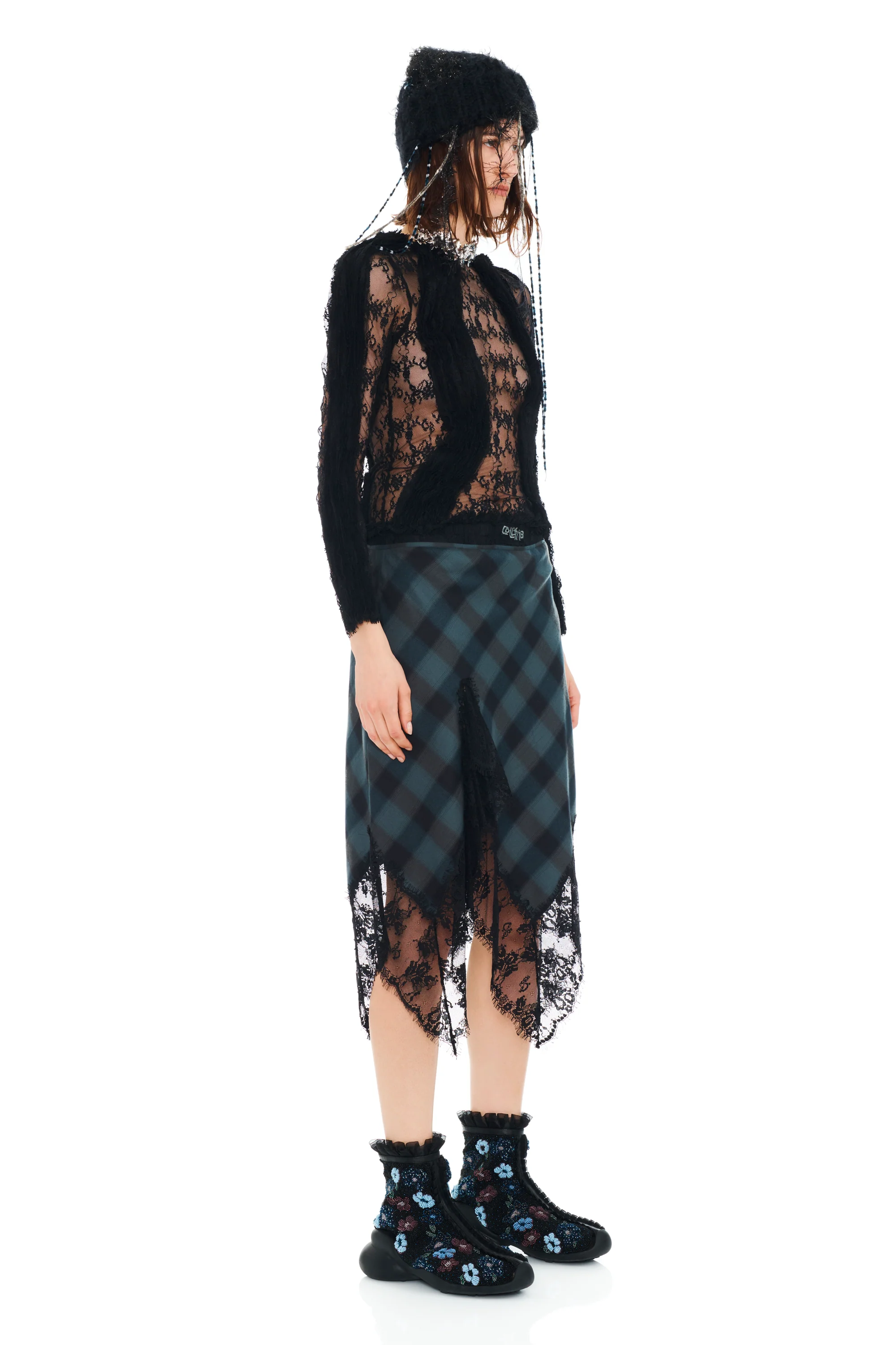 DISCO PLAID WINTER HAT - Image 4