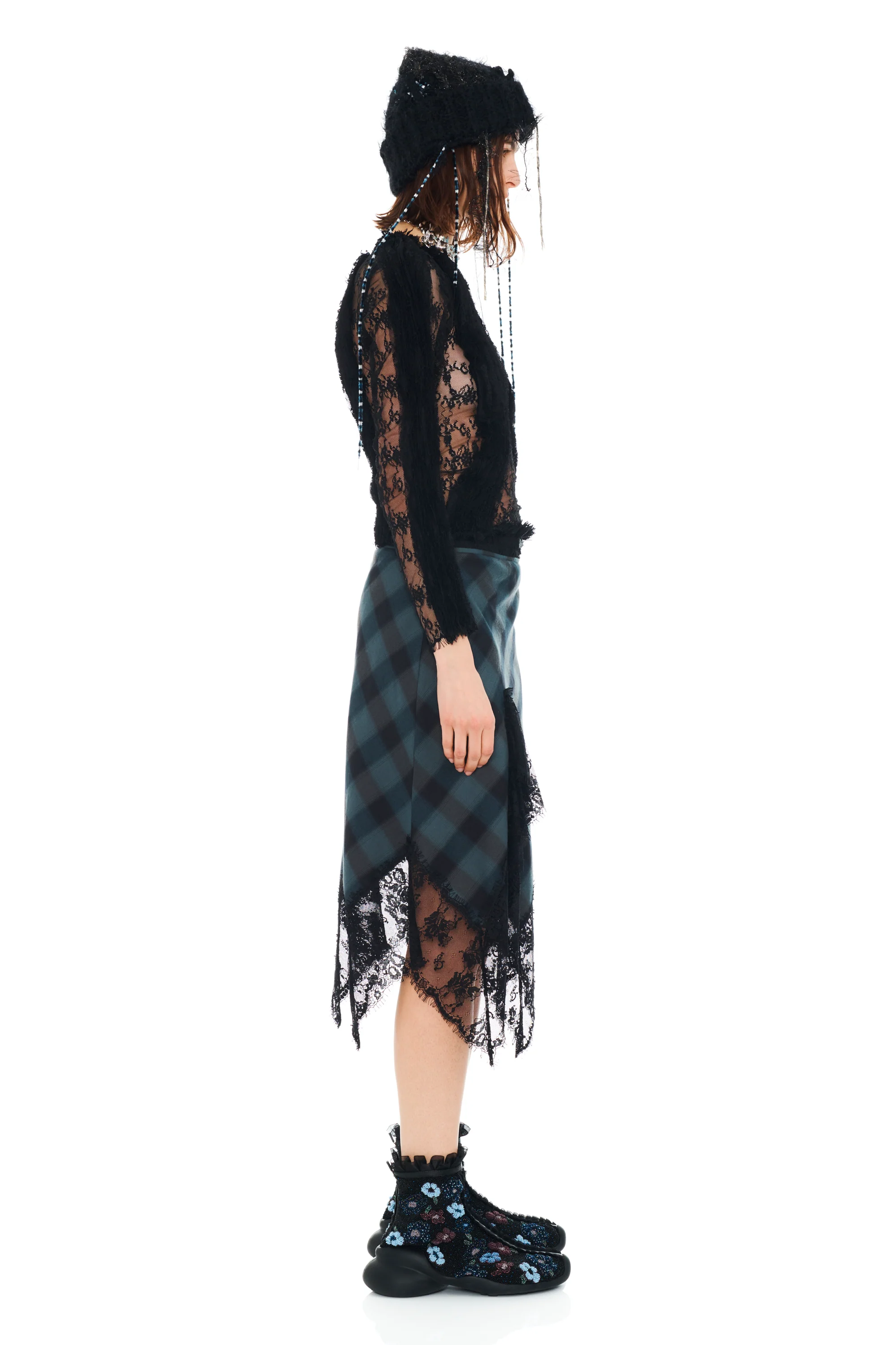 DISCO PLAID WINTER HAT - Image 5