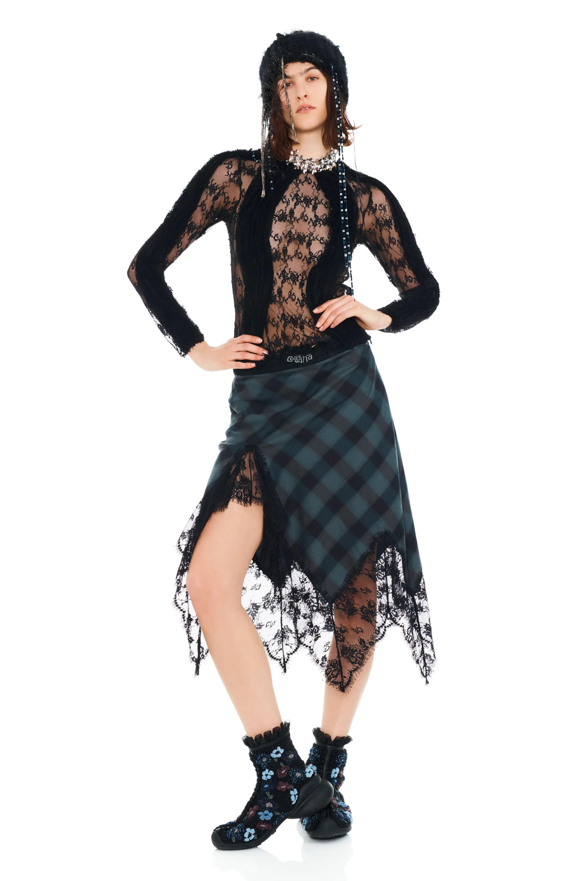 DISCO PLAID WINTER HAT - Image 8