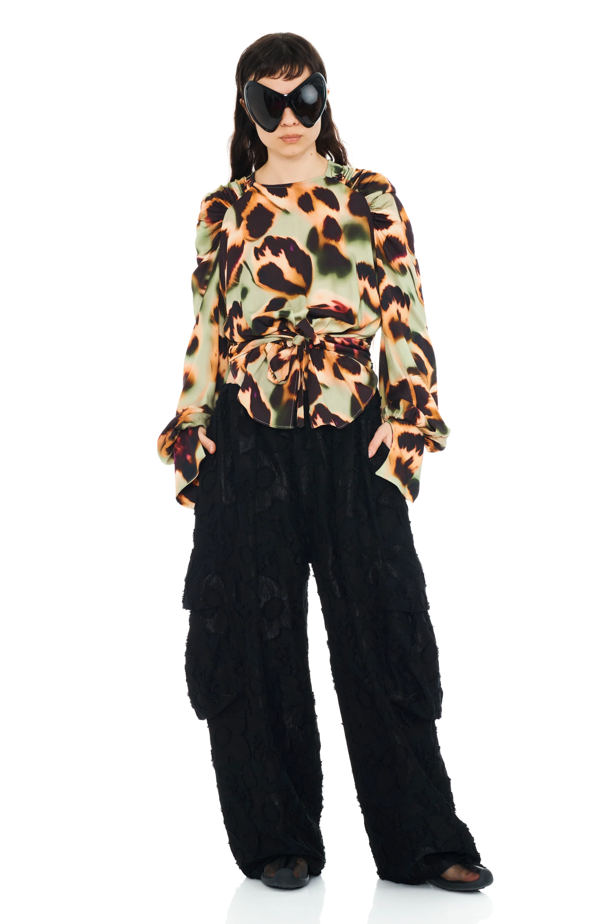 DRIPPY LEOPARD IRIS TOP - Image 11