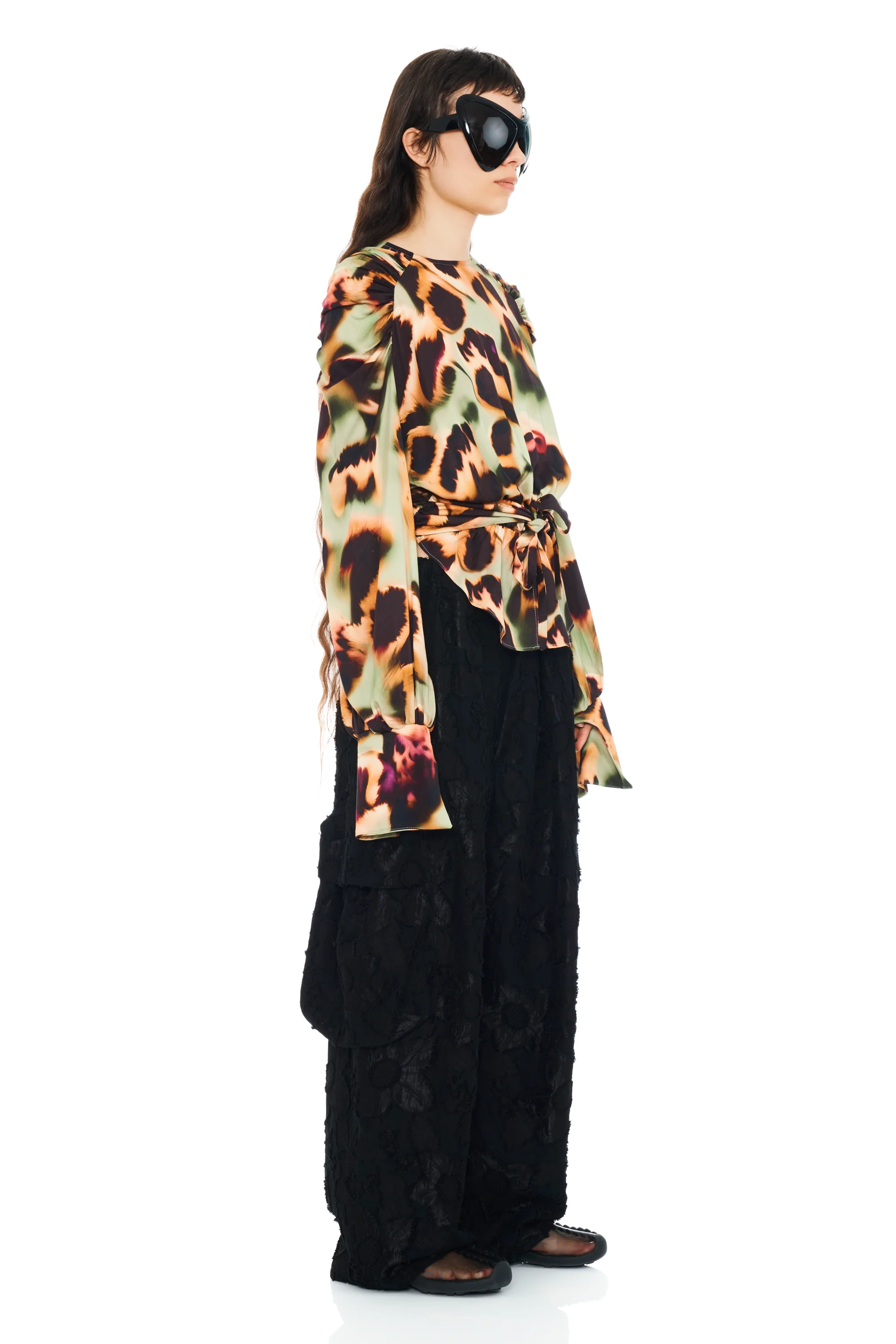 DRIPPY LEOPARD IRIS TOP - Image 8