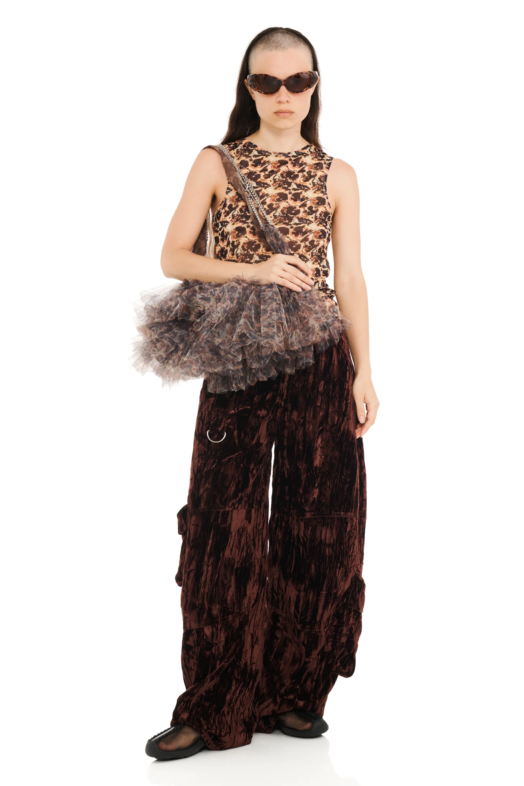EARTH VELVET LAWN CARGO PANT - Image 3