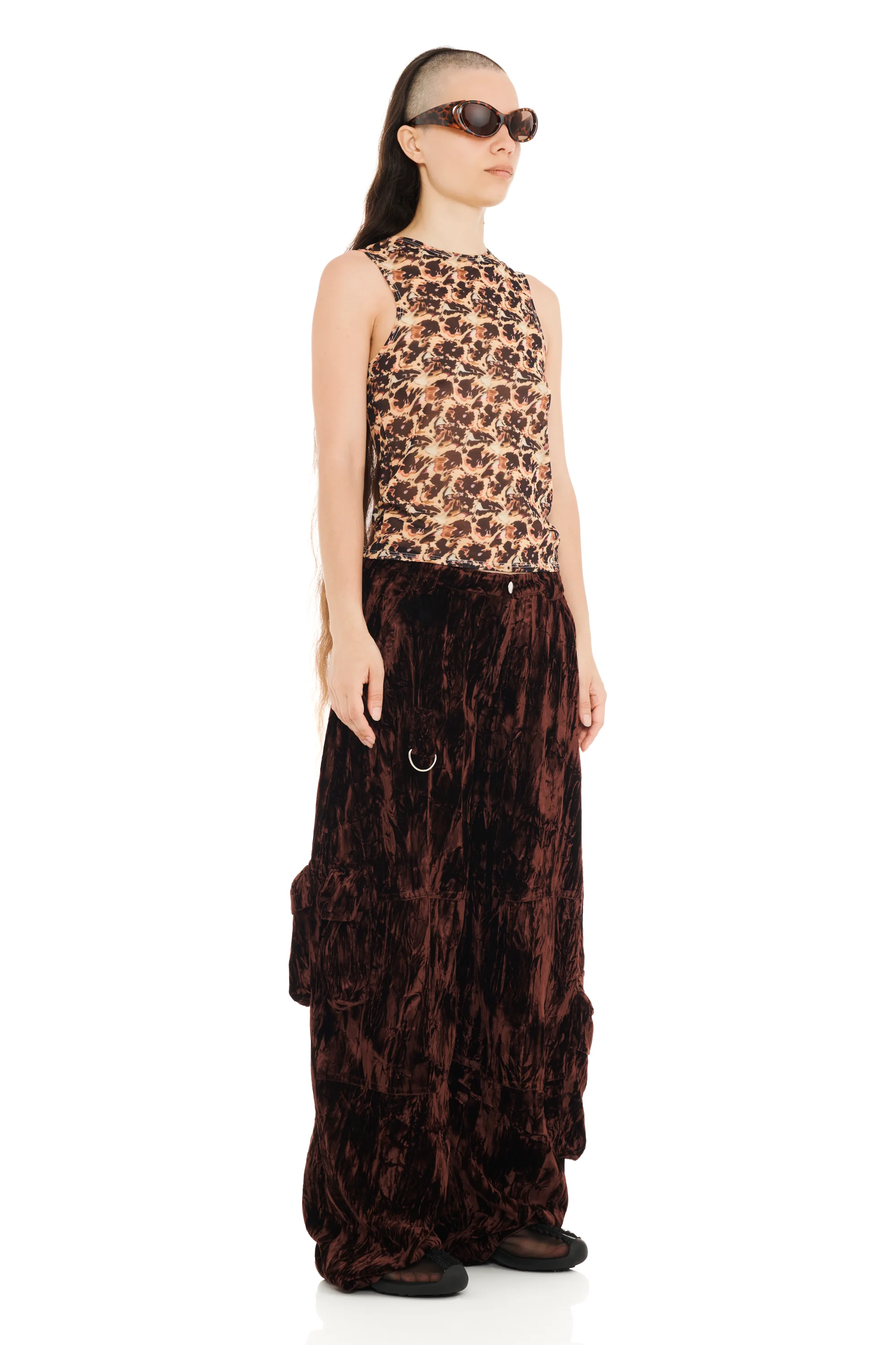 EARTH VELVET LAWN CARGO PANT - Image 4