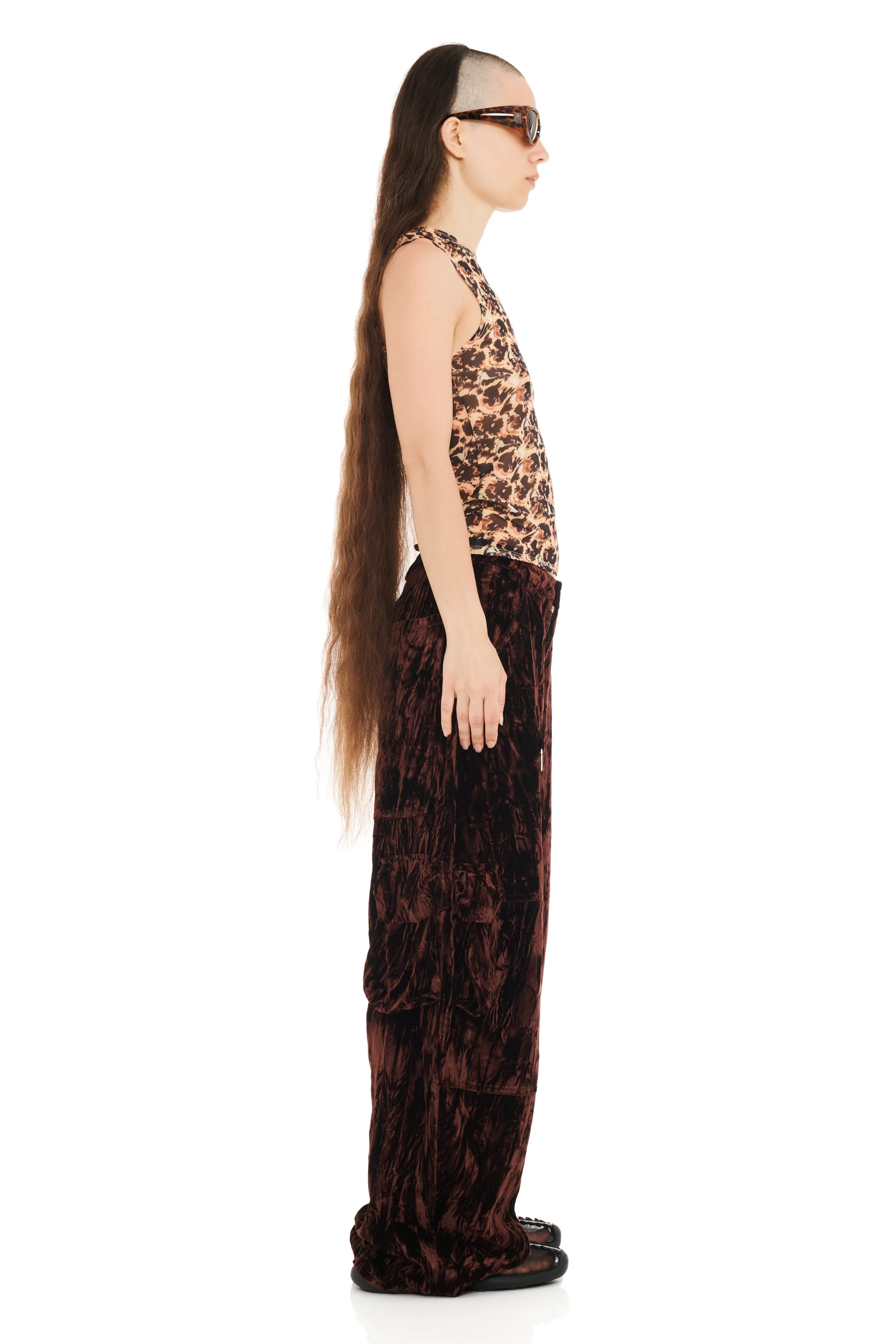 EARTH VELVET LAWN CARGO PANT - Image 5