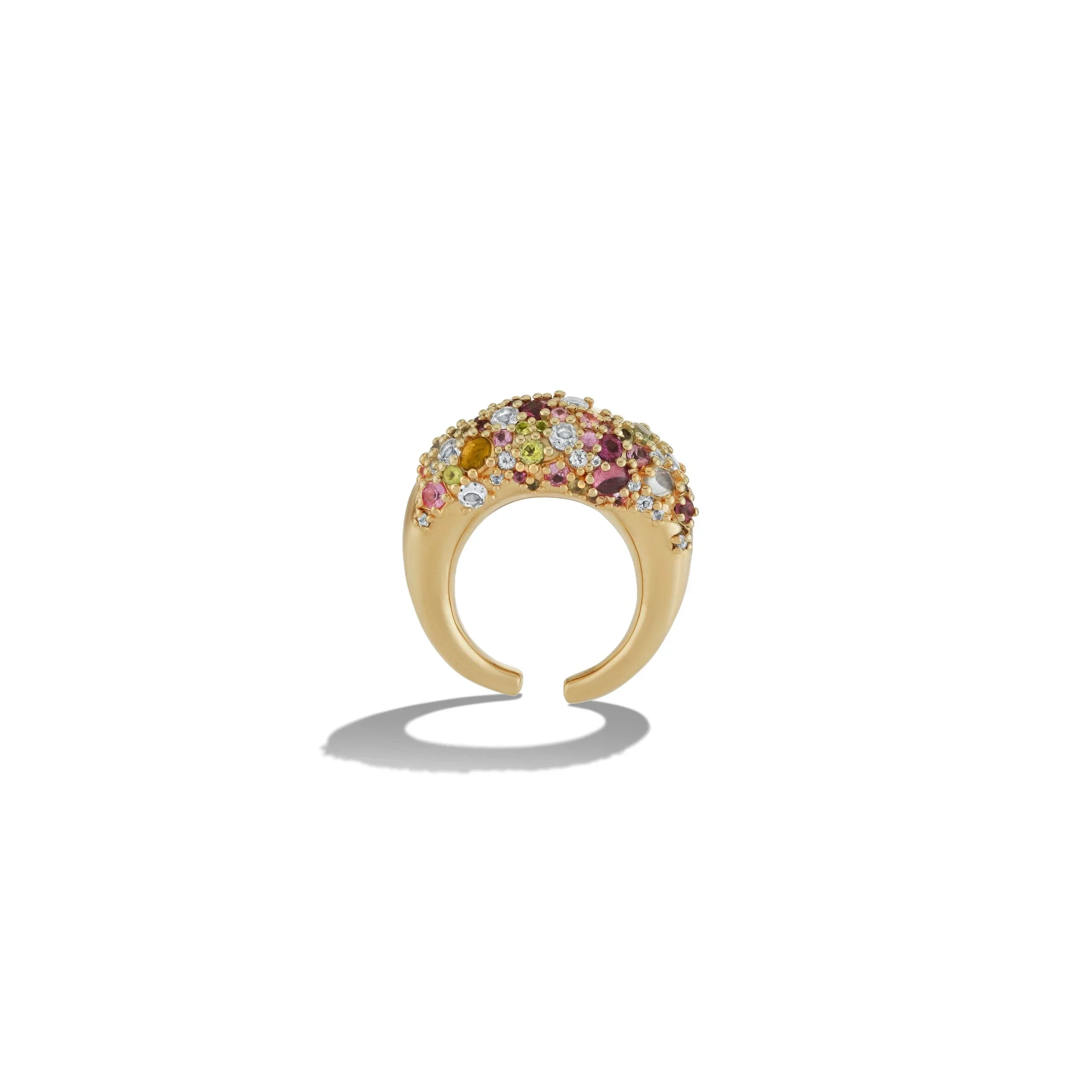Encrusted Abstract Ear Cuff