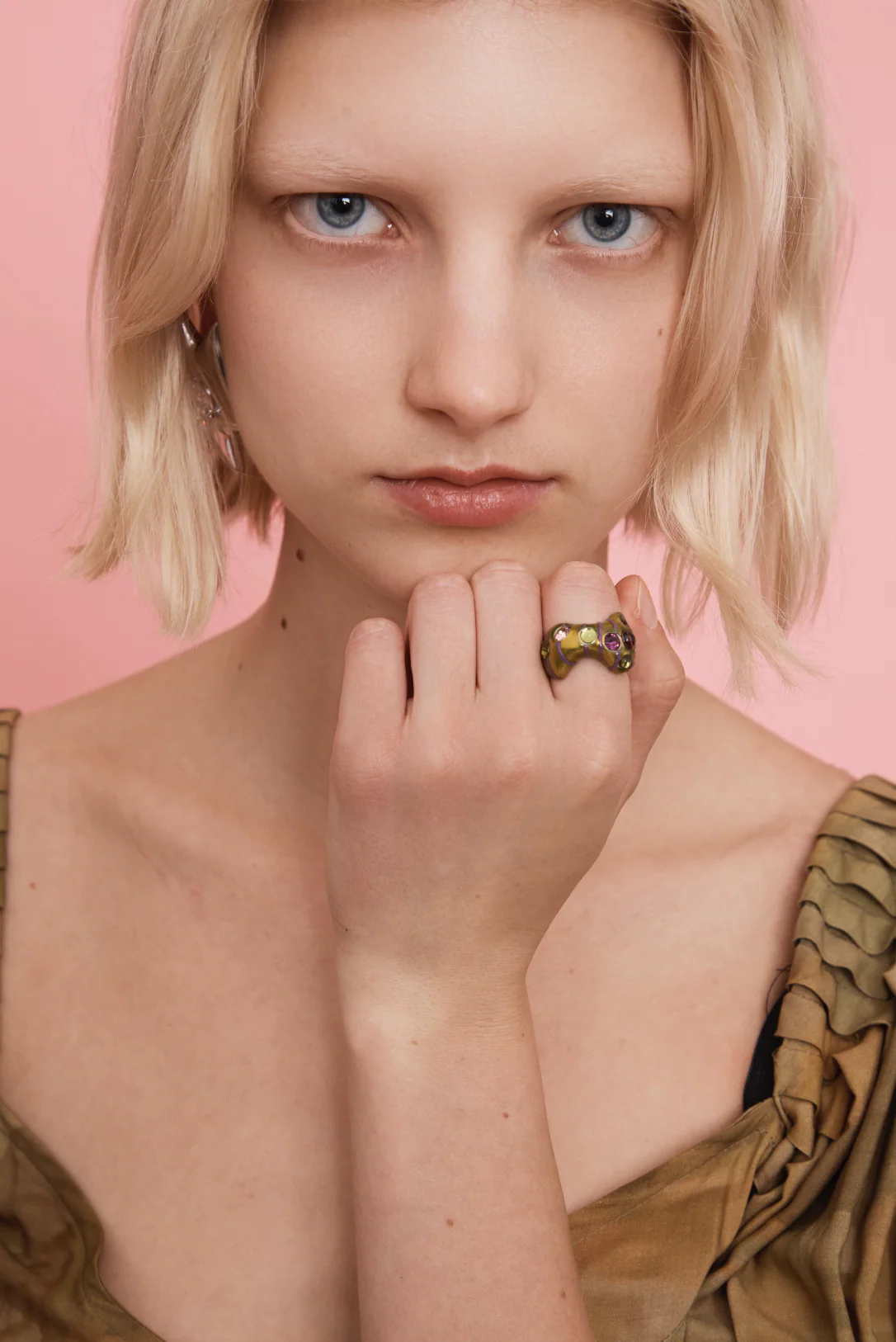 GRAPE STRIPE BAT RING - Image 4