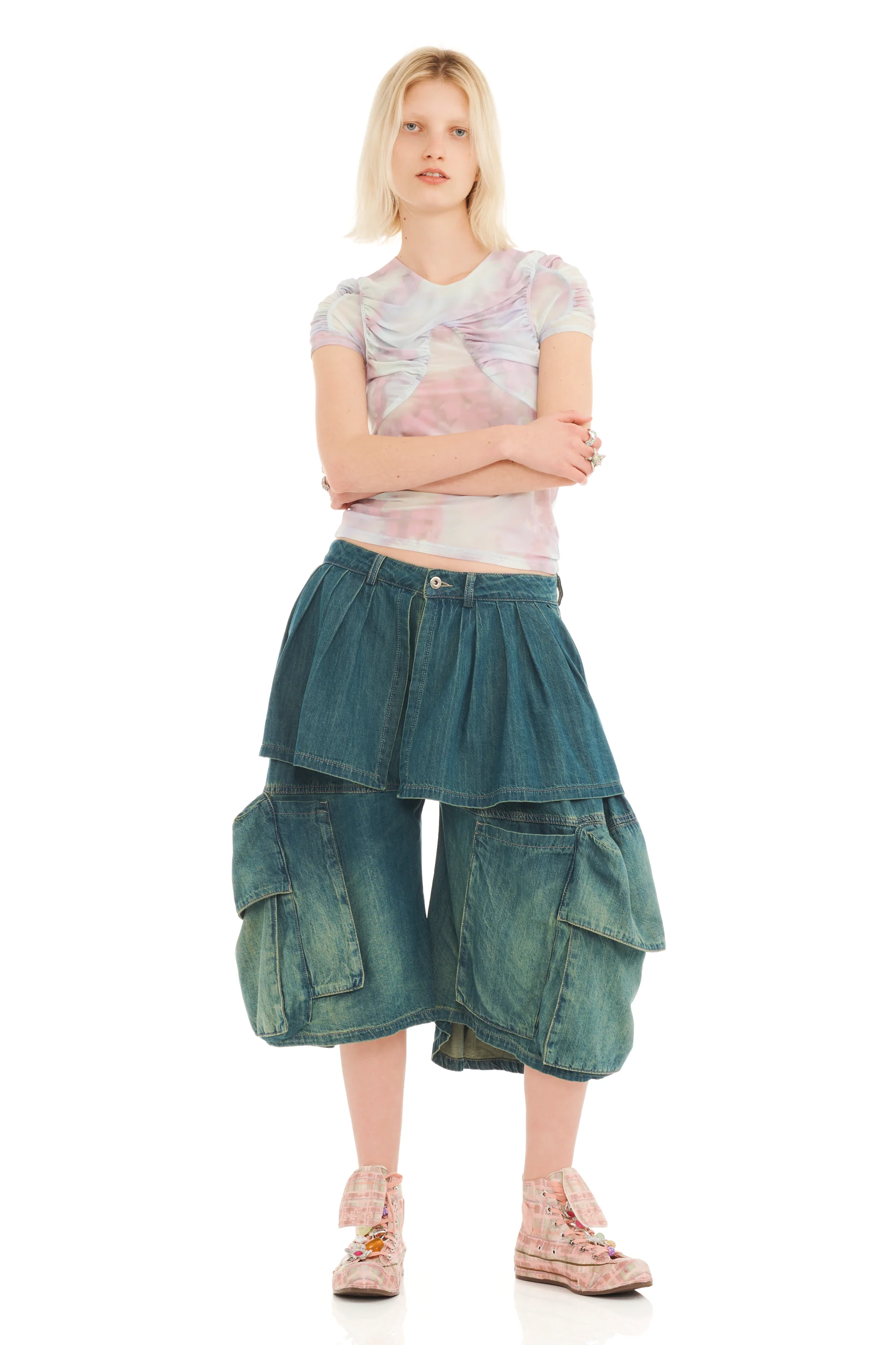 GREENWASH HAZEL CARGO SHORT - Image 6