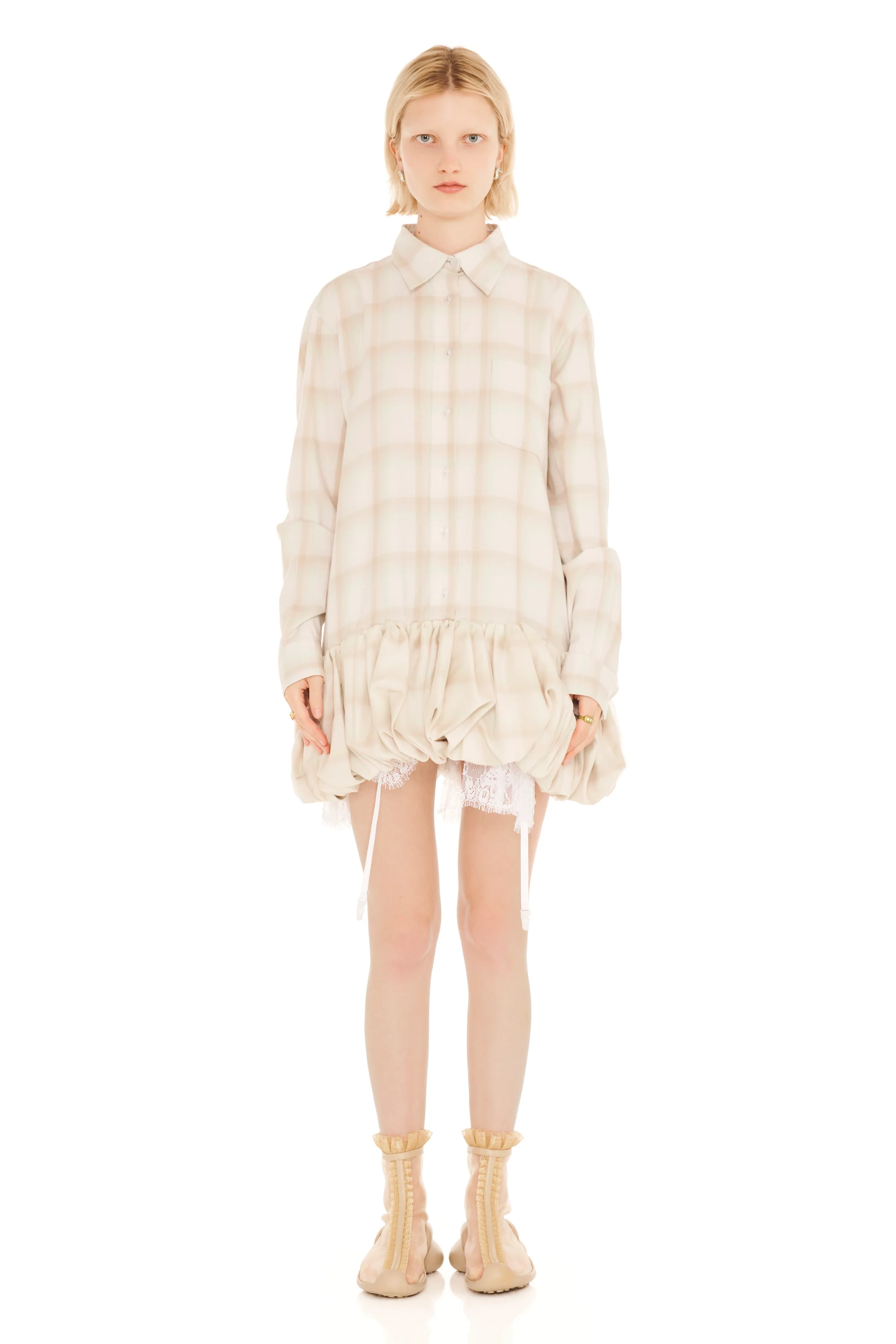 HAZE PLAID VALERIAN DRESS