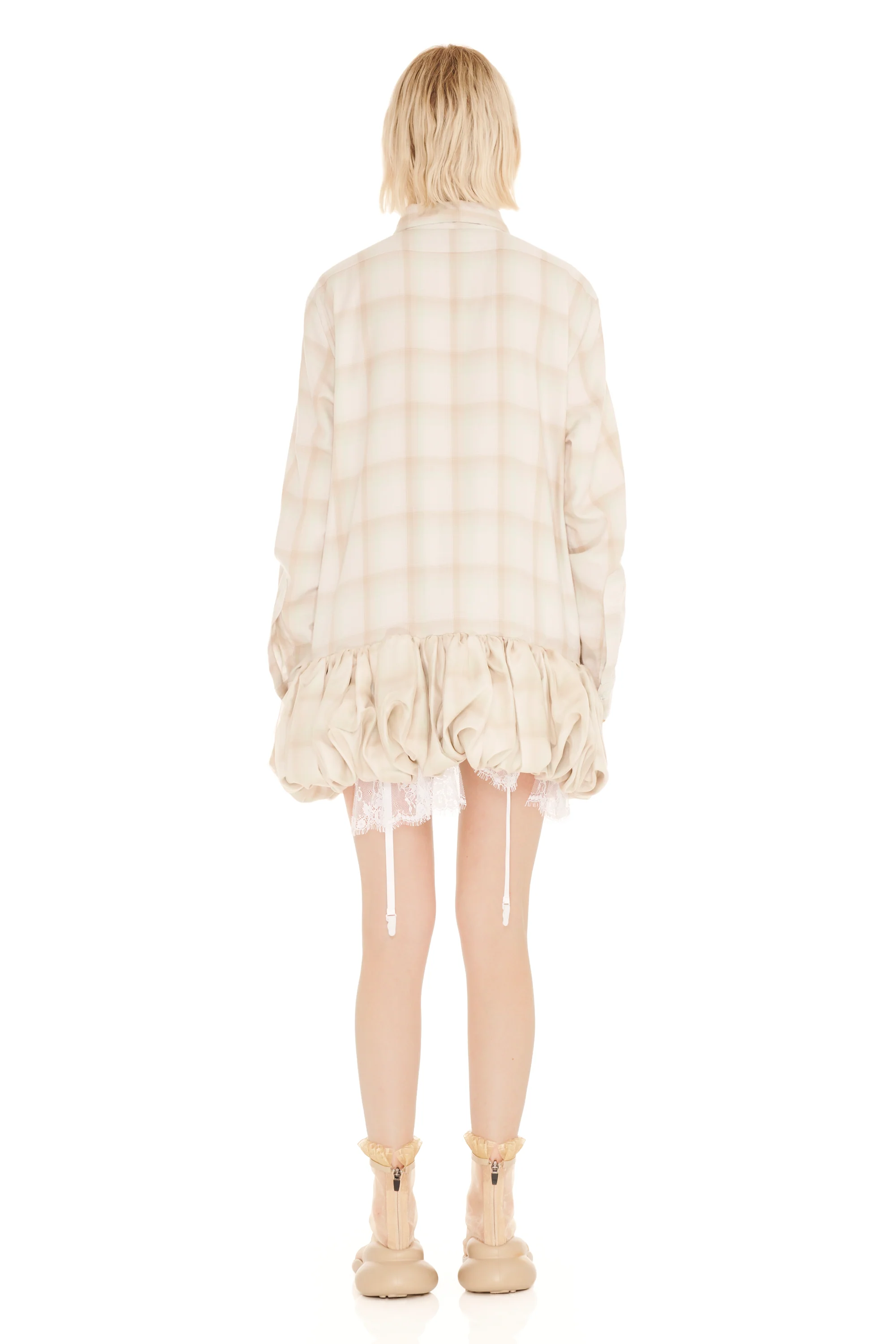 HAZE PLAID VALERIAN DRESS - Image 3