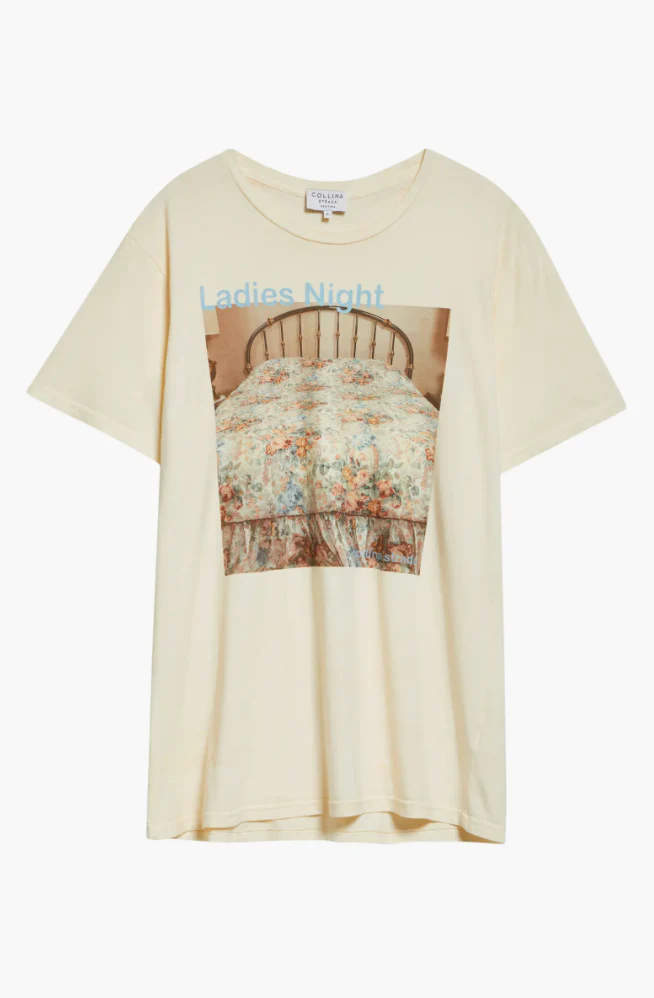LADIES NIGHT GRAPHIC TEE - Image 3