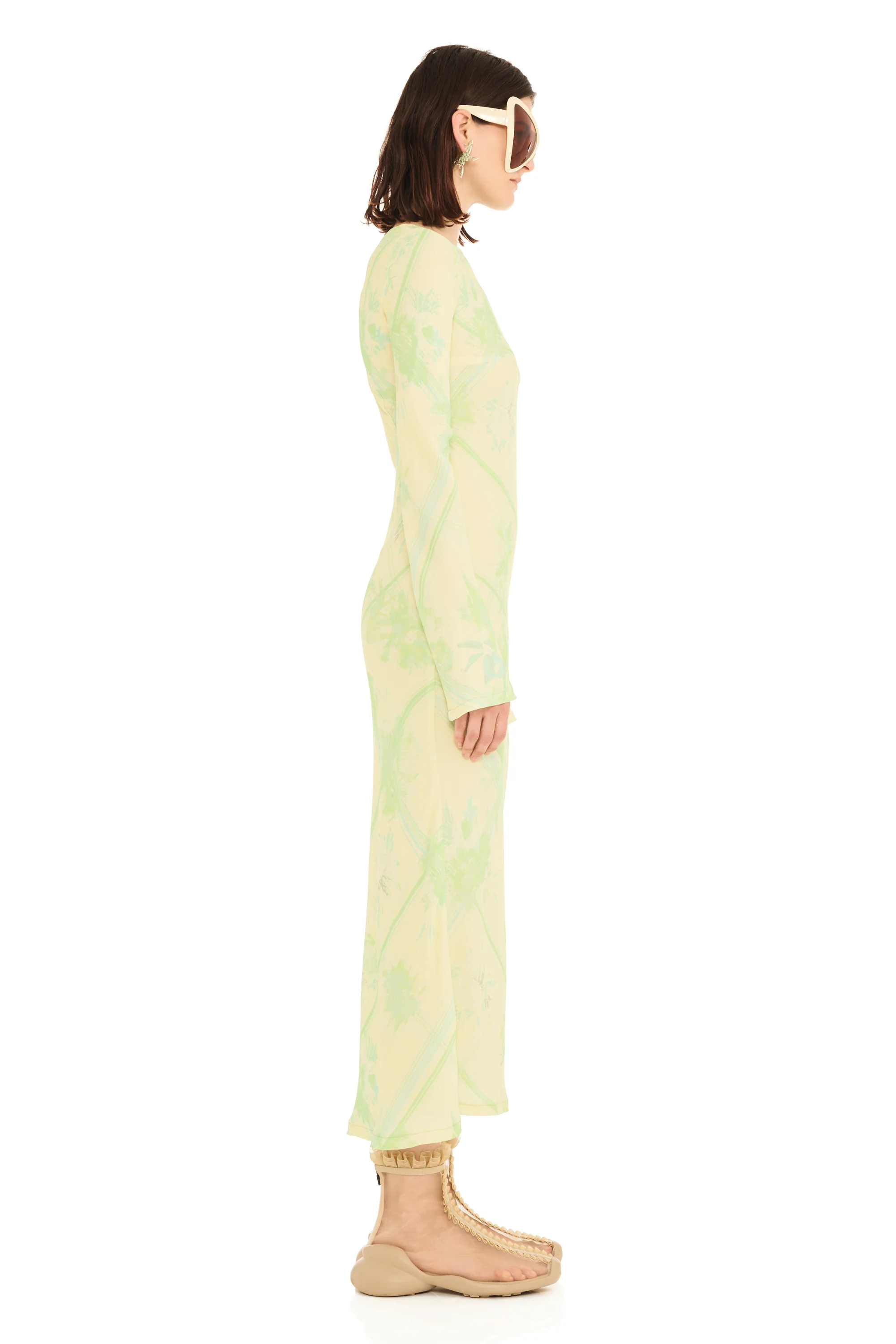 LEMON PICNIC YURI DRESS - Image 4