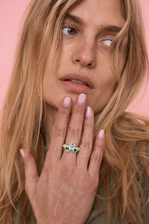 LEMON STRIPE FLORENCE RING - Image 4