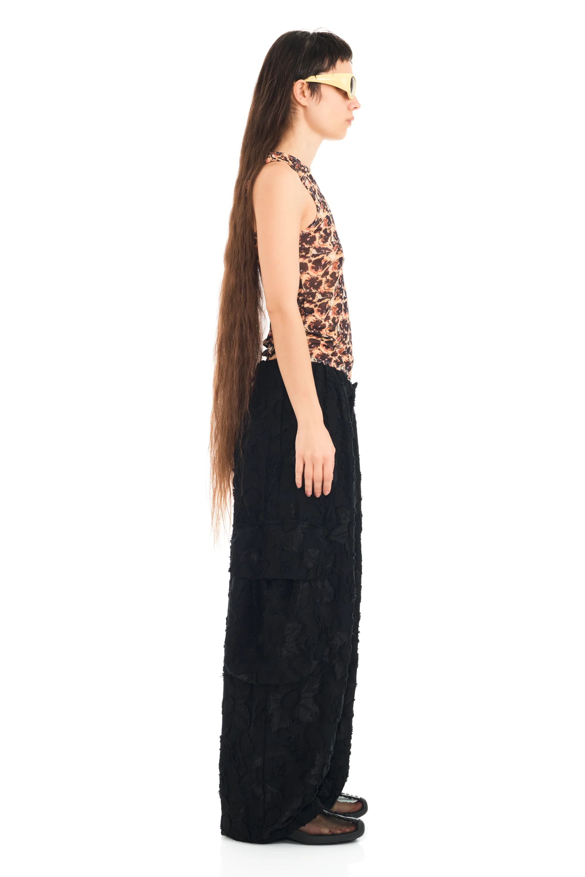 LEOPARD PEONY DACHI CARDIO TANK - Image 4
